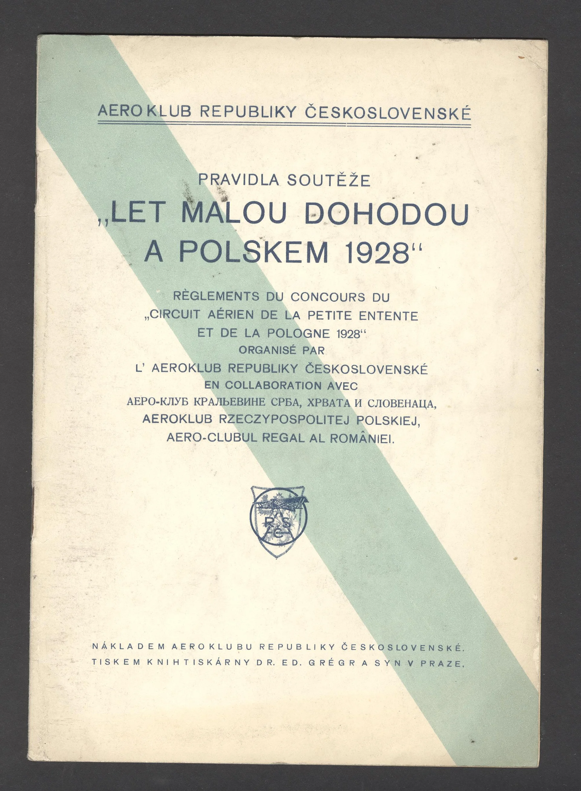 Náhledový obrázek předmětu Let Malou dohodou a Polskem 1928