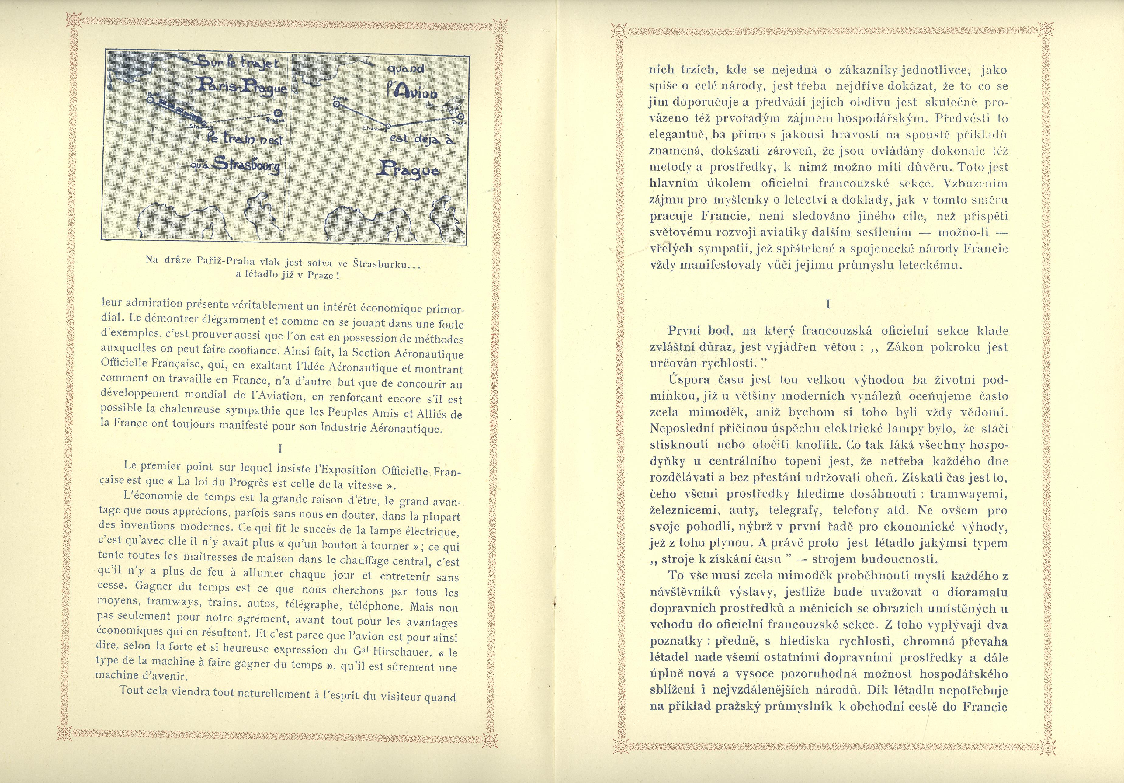 Náhledový obrázek Notice de l´Exposition Aéronautique. Officielle Francaise á Prague - 6