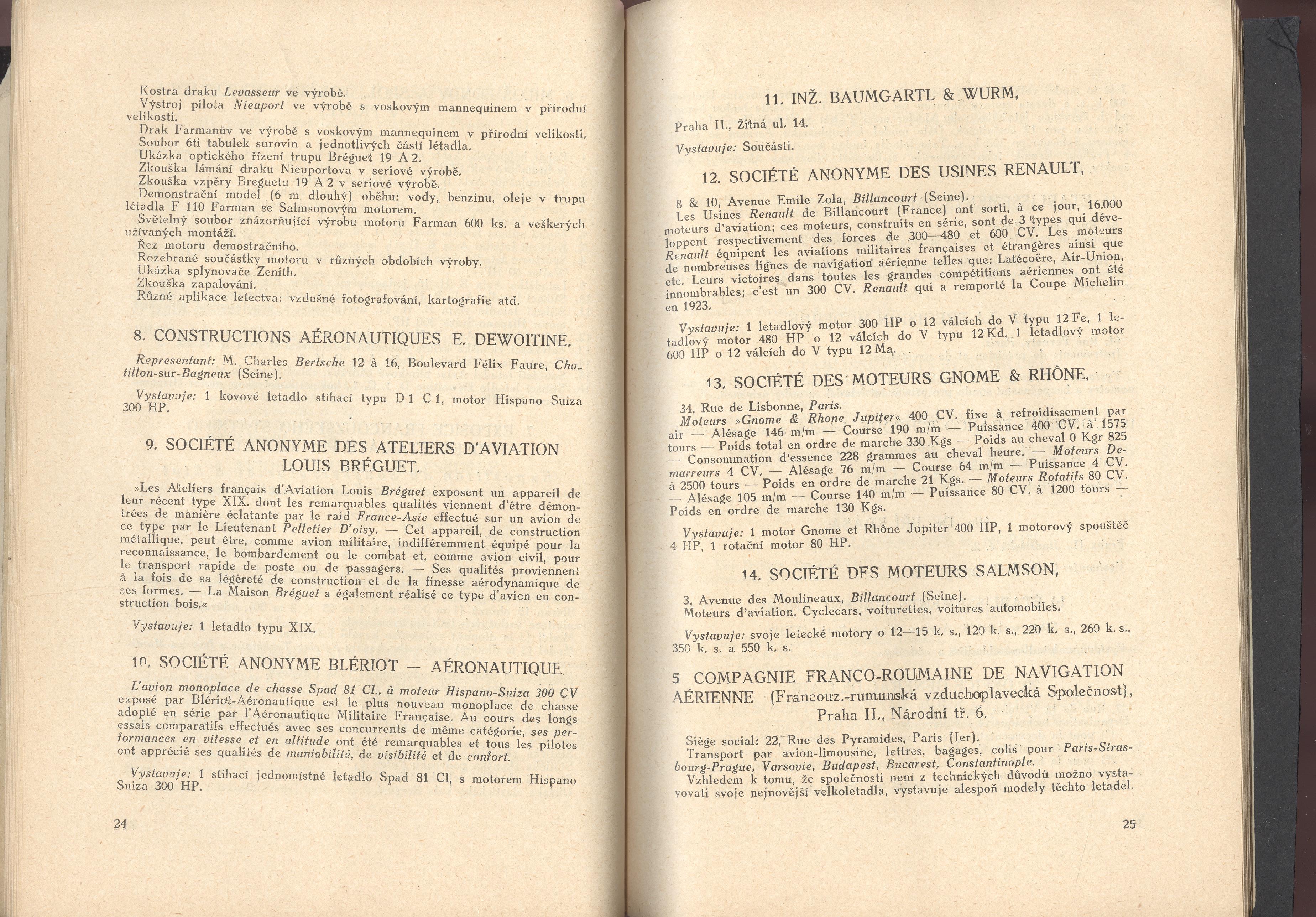 Náhledový obrázek Třetí mezinárodní letecká výstava v Praze 1924 - 8