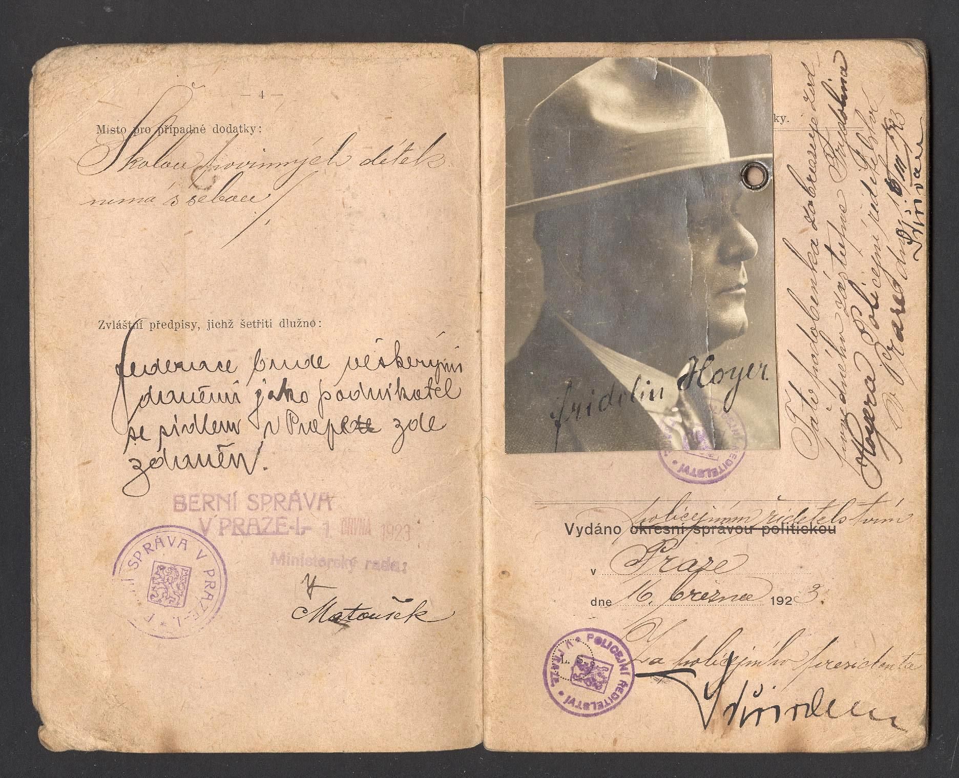 Náhledový obrázek Licence Fridolína Hoyera k produkcím řecko-římských zápasů - 4
