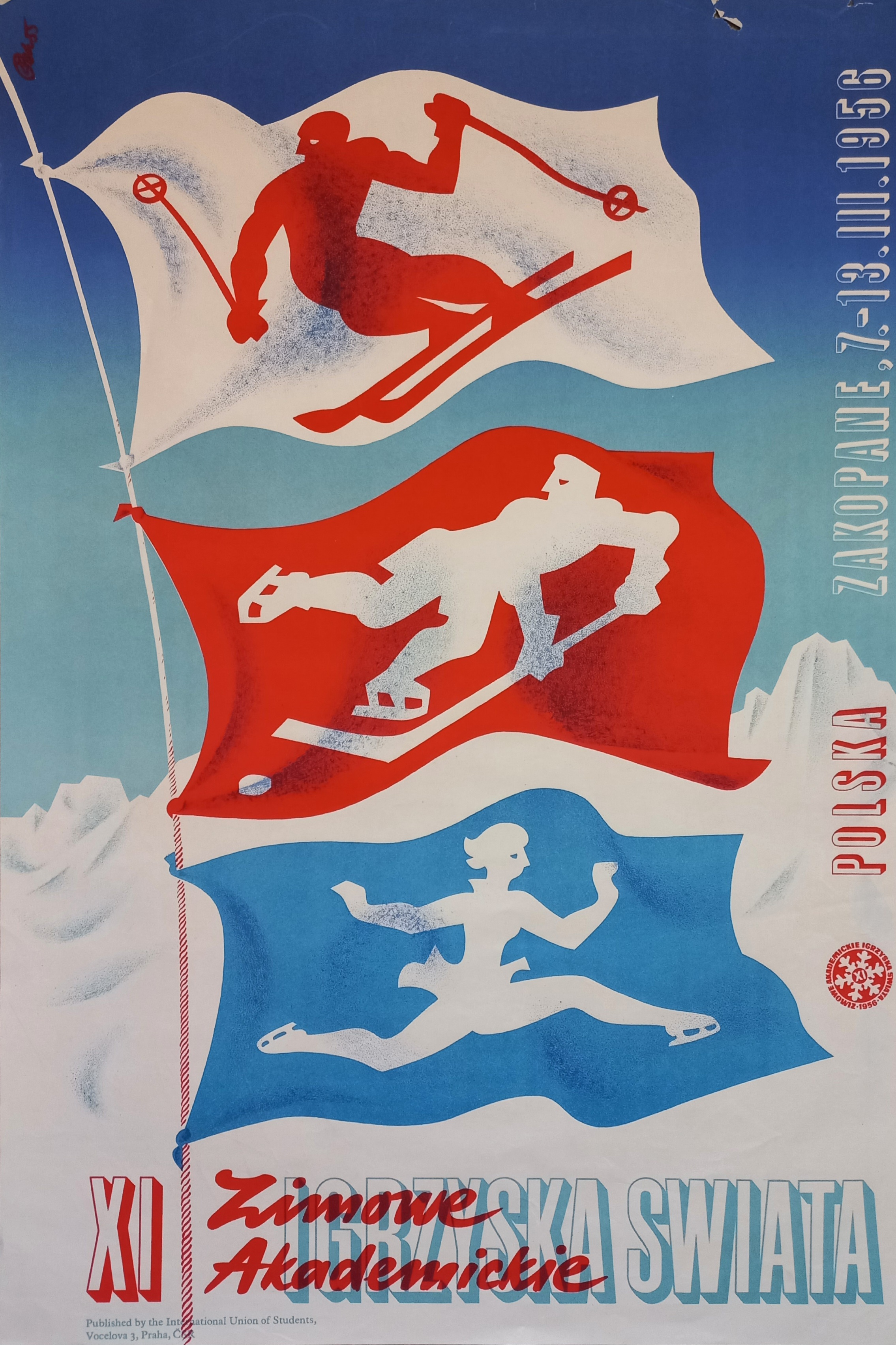 Náhledový obrázek XI. Světové akademické zimní hry. Zakopané 1956 - 2