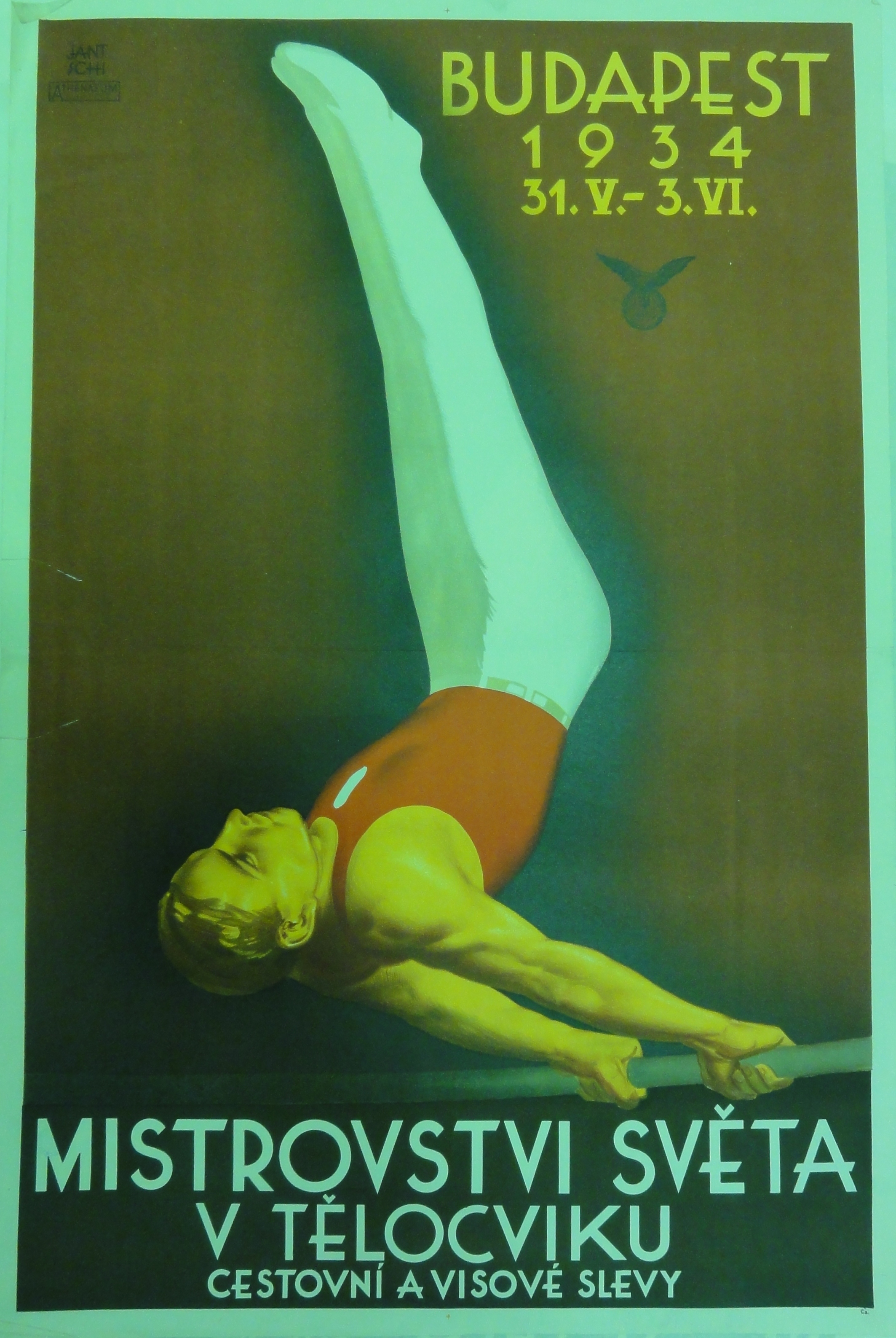 Náhledový obrázek Mistrovství světa v tělocviku. Budapešť 1934 - 1