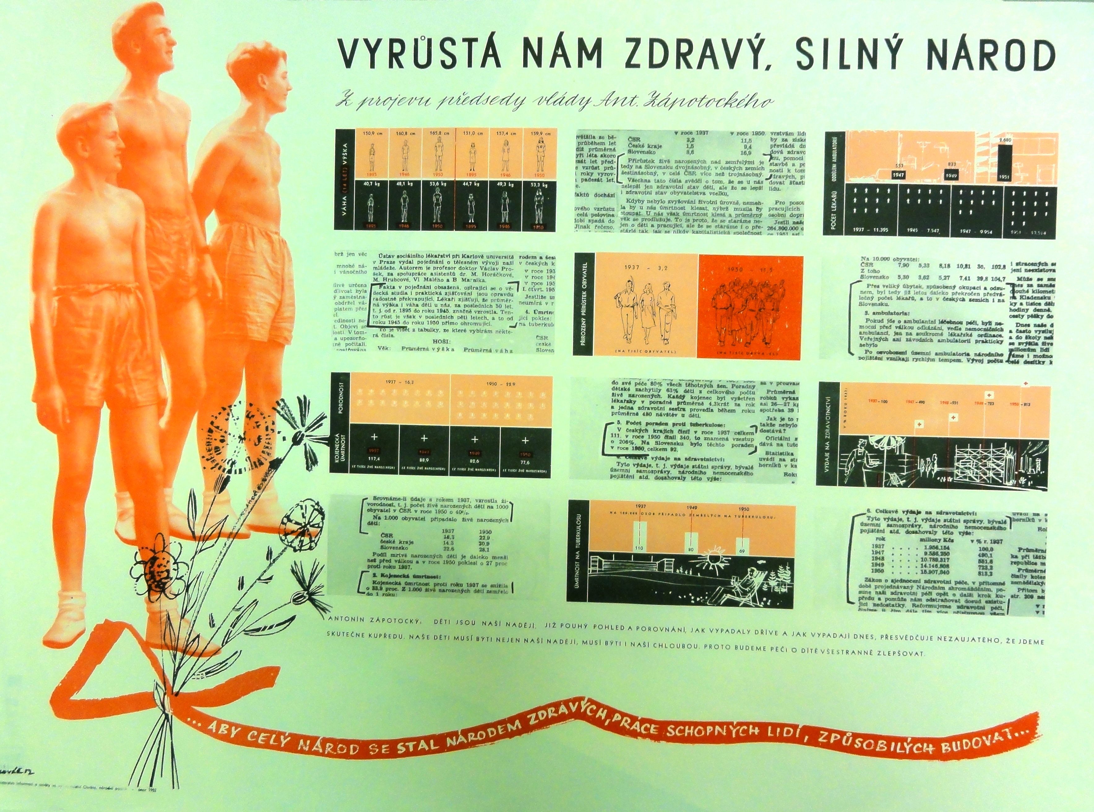 Náhledový obrázek Vyrůstá nám zdravý a silný národ - 1