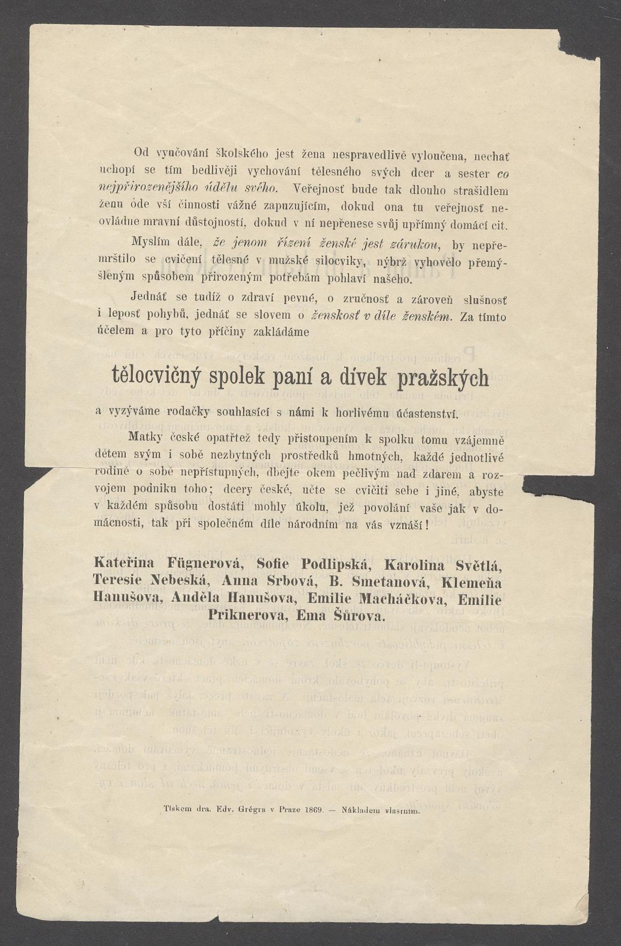 Náhledový obrázek Paním a dívkám českým - 2