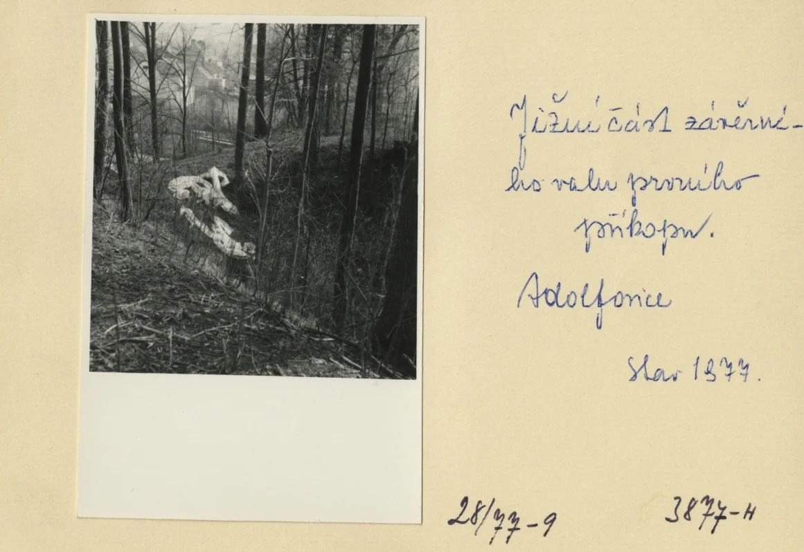 Náhledový obrázek předmětu Archeologický průzkum hrádku Adelsburg (1977)