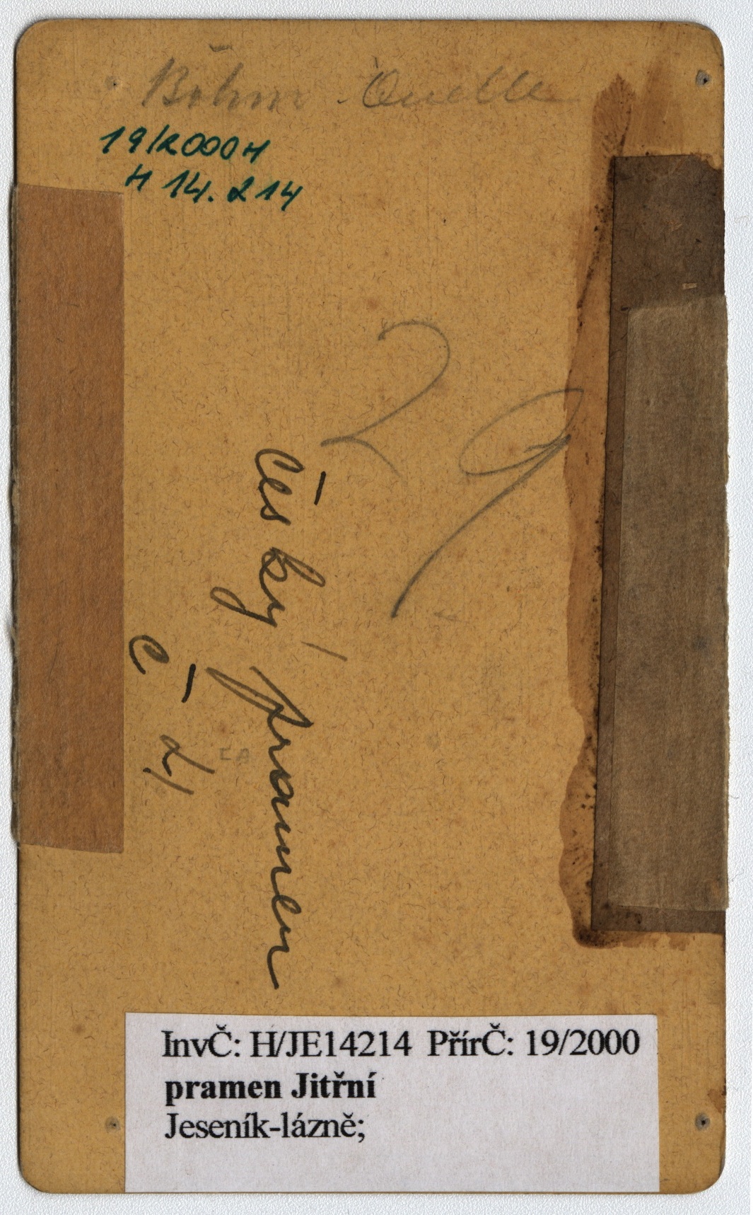 Náhledový obrázek Jitřní pramen / Böhmische Quelle v Lázních Jeseník (2. pol. 19. století) - 2