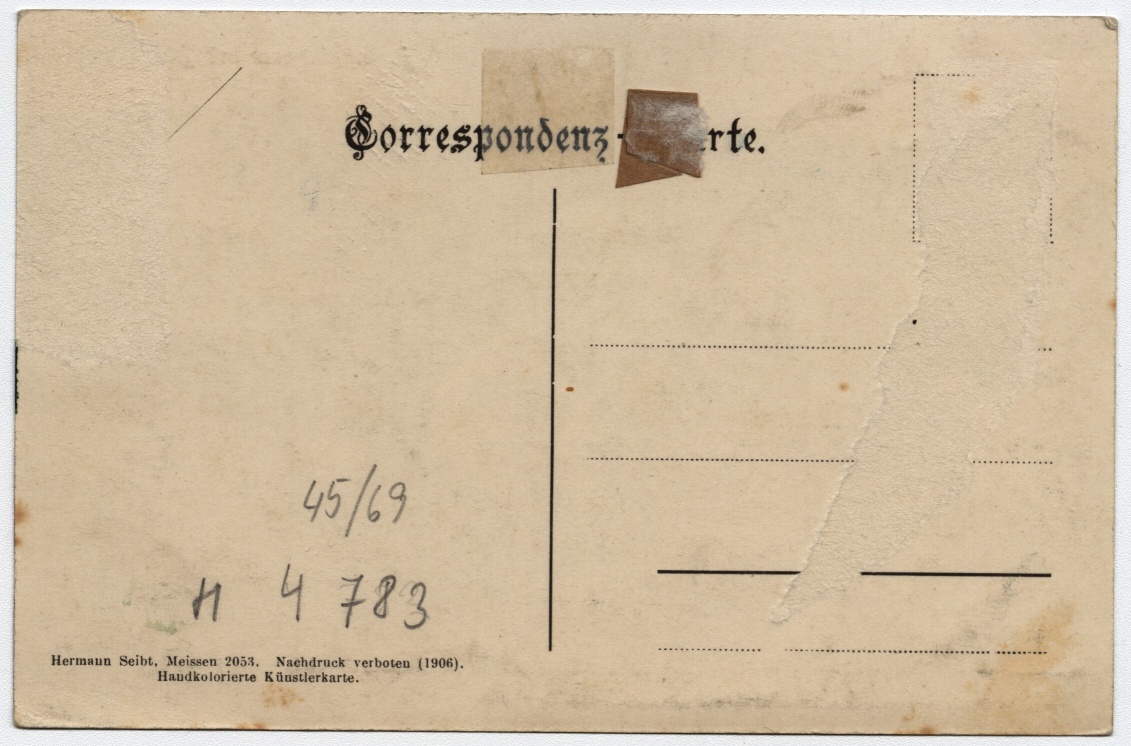 Náhledový obrázek Poštovní dopisnice Gruss aus Freiwaldau (1906) - 2