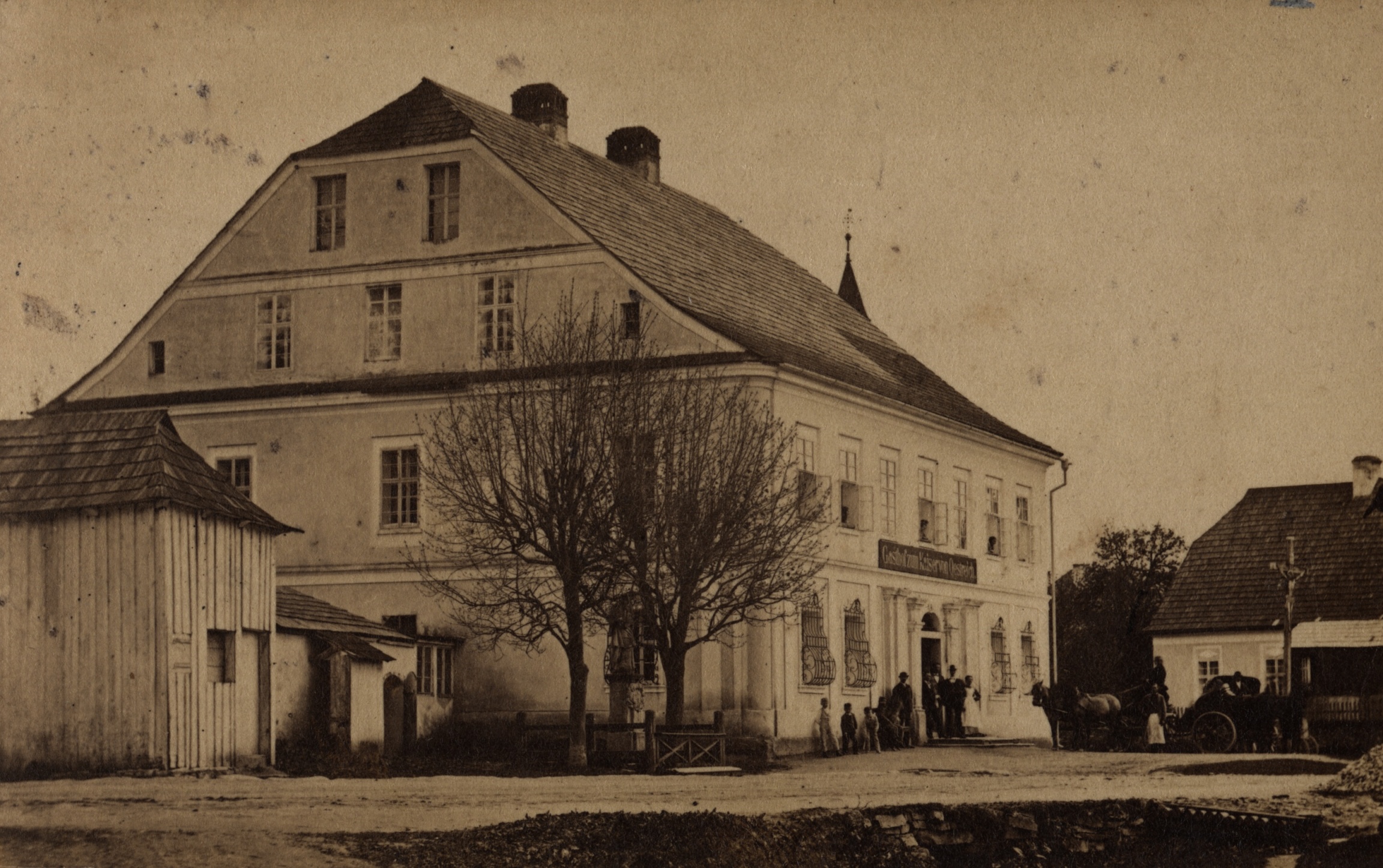 Náhledový obrázek Historická fotografie hostince Kaiser von Österreich v Jeseníku - 2