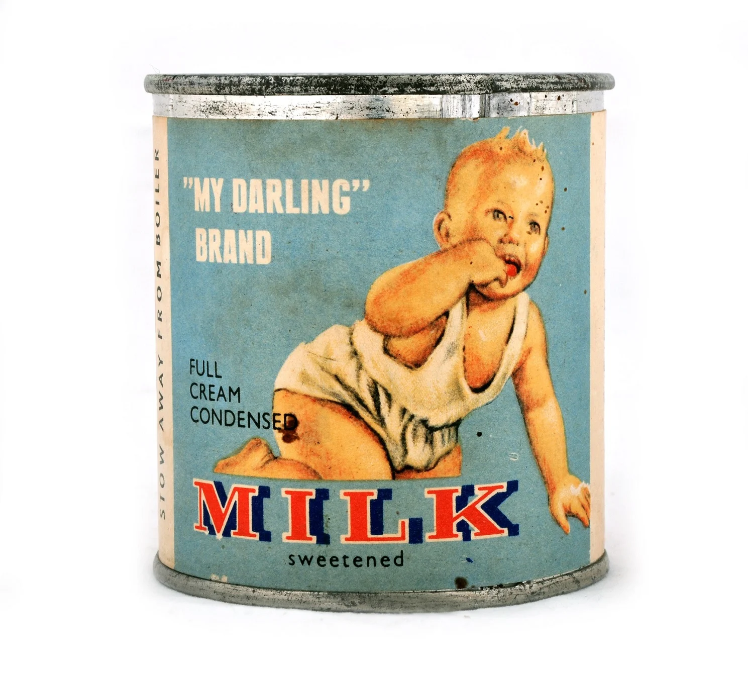 Náhledový obrázek předmětu Plechovka od kondenzovaného mléka - Milk