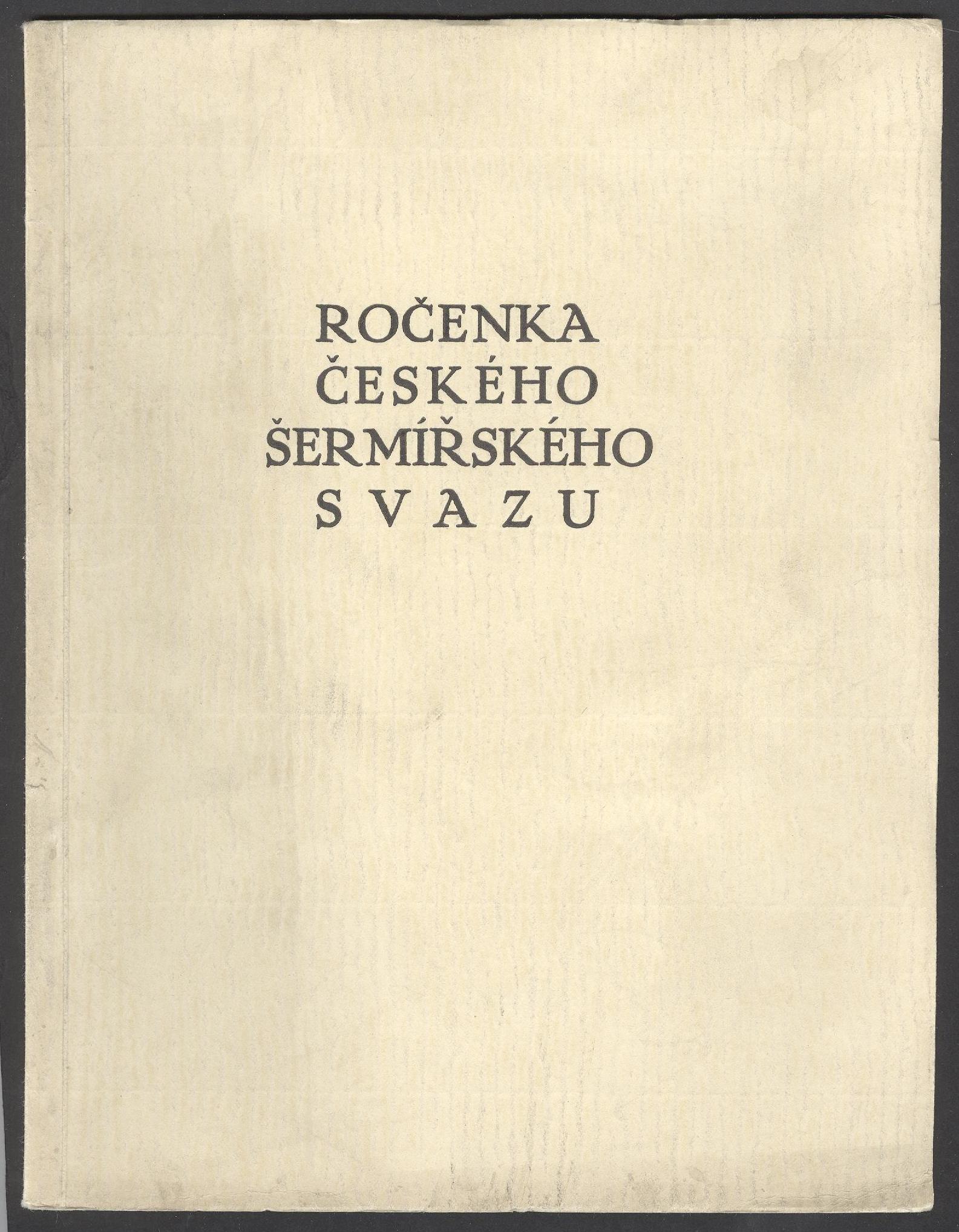 Náhledový obrázek Ročenka Českého šermířského svazu - 3