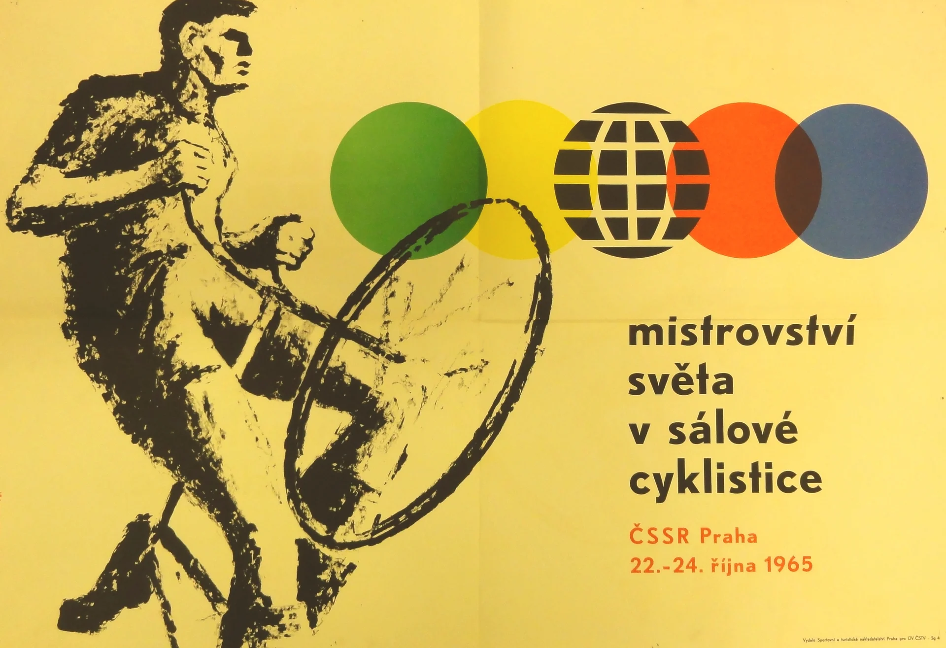 Náhledový obrázek předmětu Mistrovství světa v sálové cyklistice. Československo 1965
