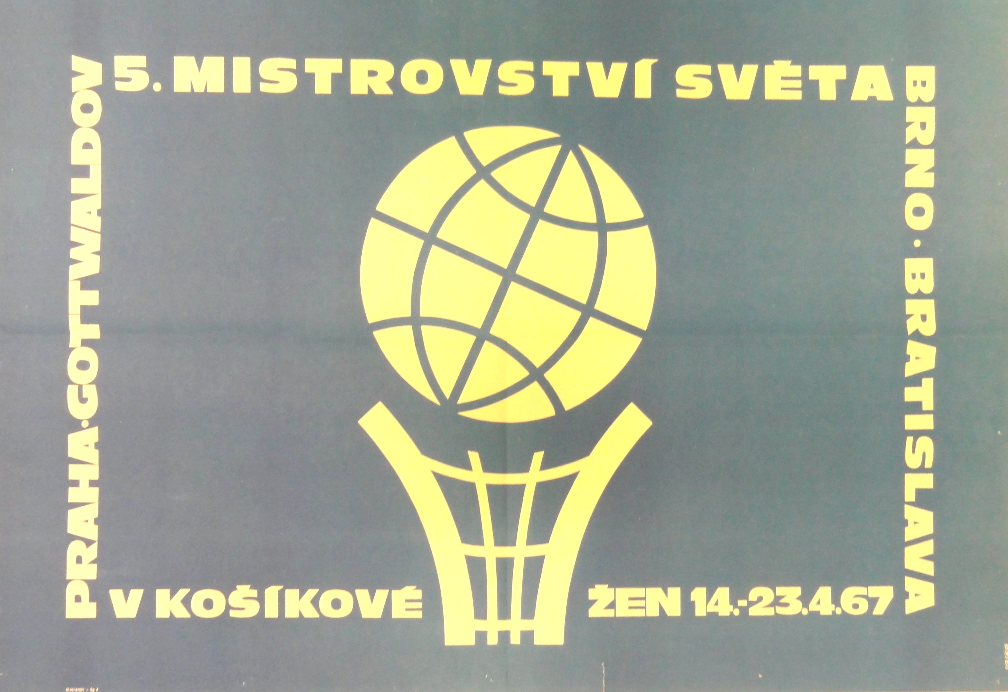 Náhledový obrázek Mistrovství světa v košíkové žen. Československo 1967 - 1