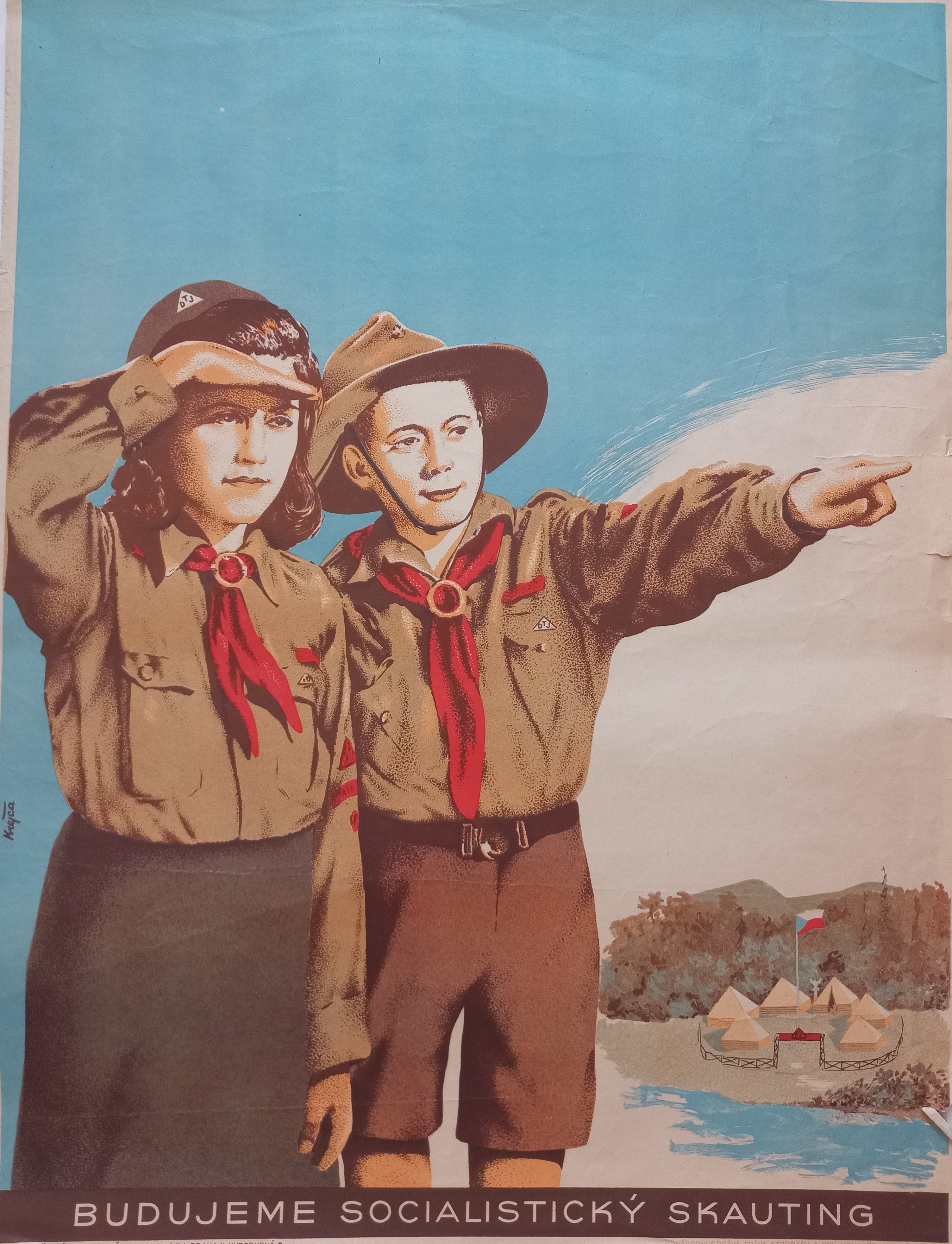 Náhledový obrázek Skauti DTJ. Budujeme socialistický skauting - 1