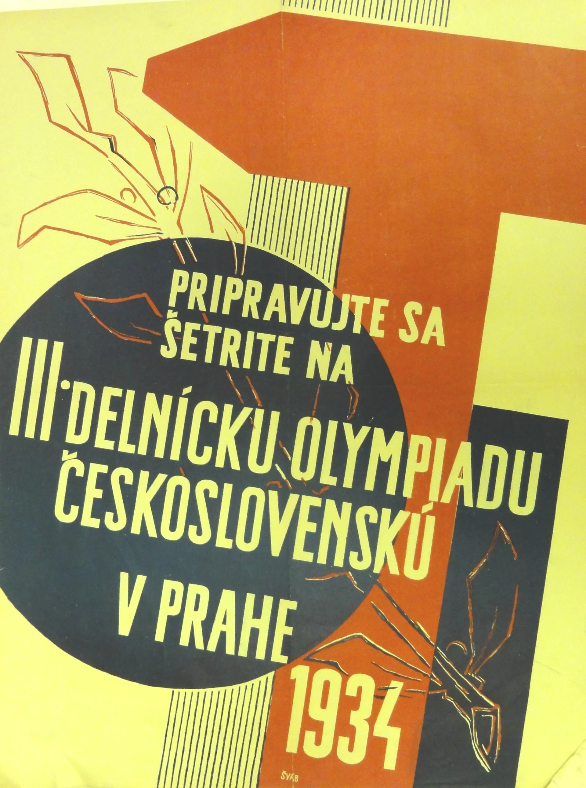 Náhledový obrázek předmětu Pripravujte sa, šetřite na III. delnícku olympiadu československú v Praze