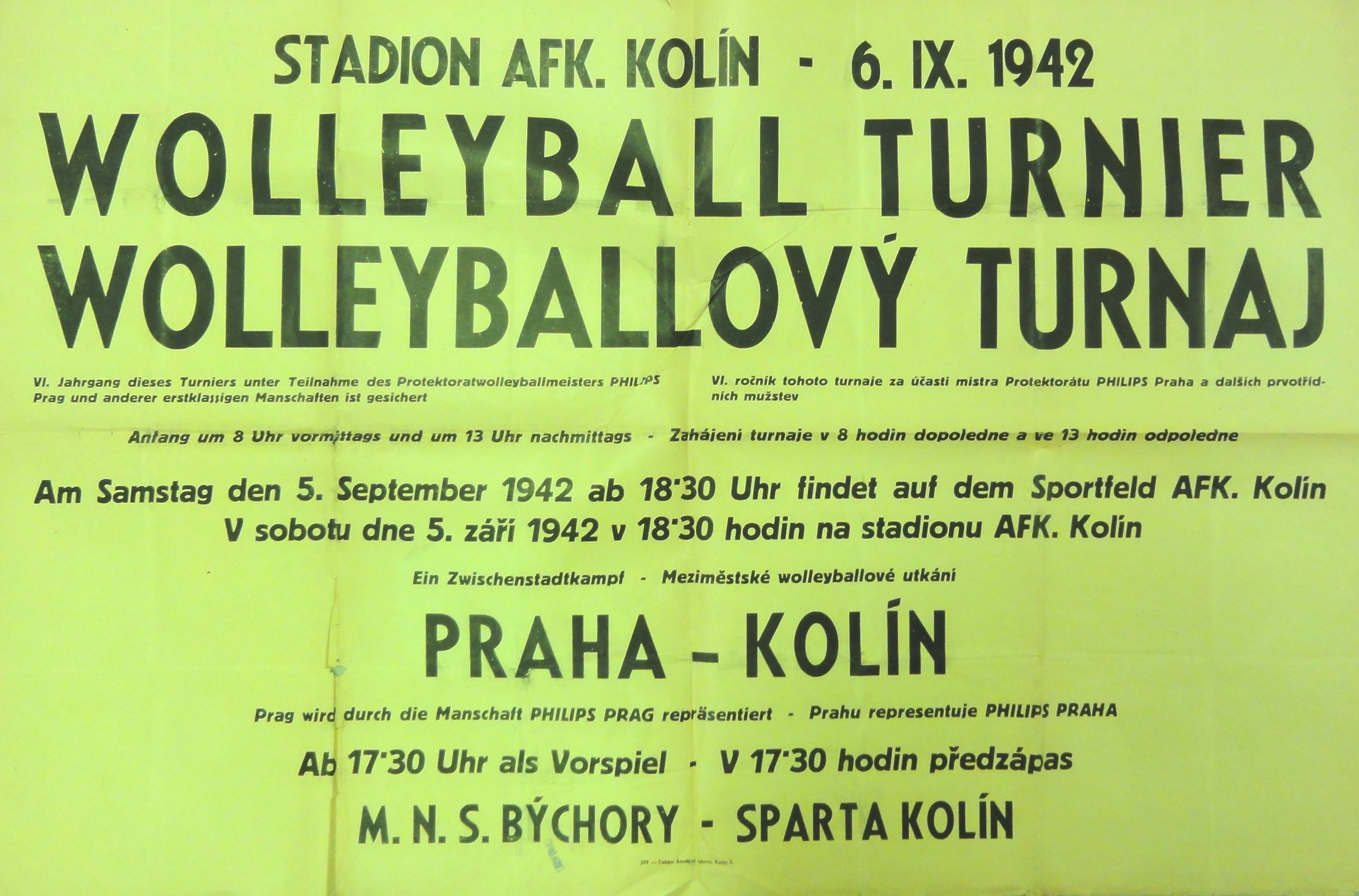 Náhledový obrázek Wolleyballový turnaj Praha - Kolín - 1