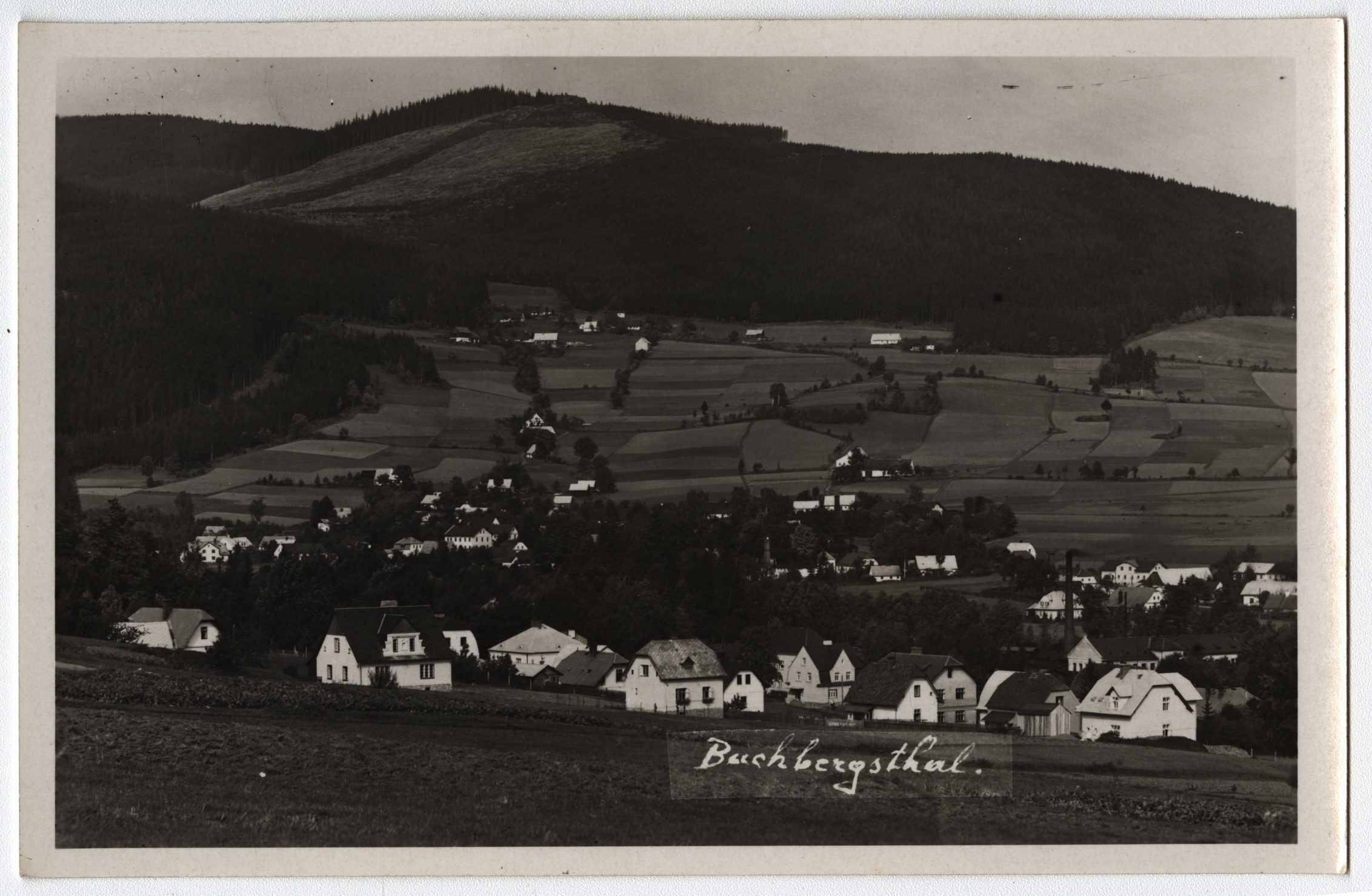Náhledový obrázek Osada Železná u Vrbna p. P. na historické pohlednici - 1