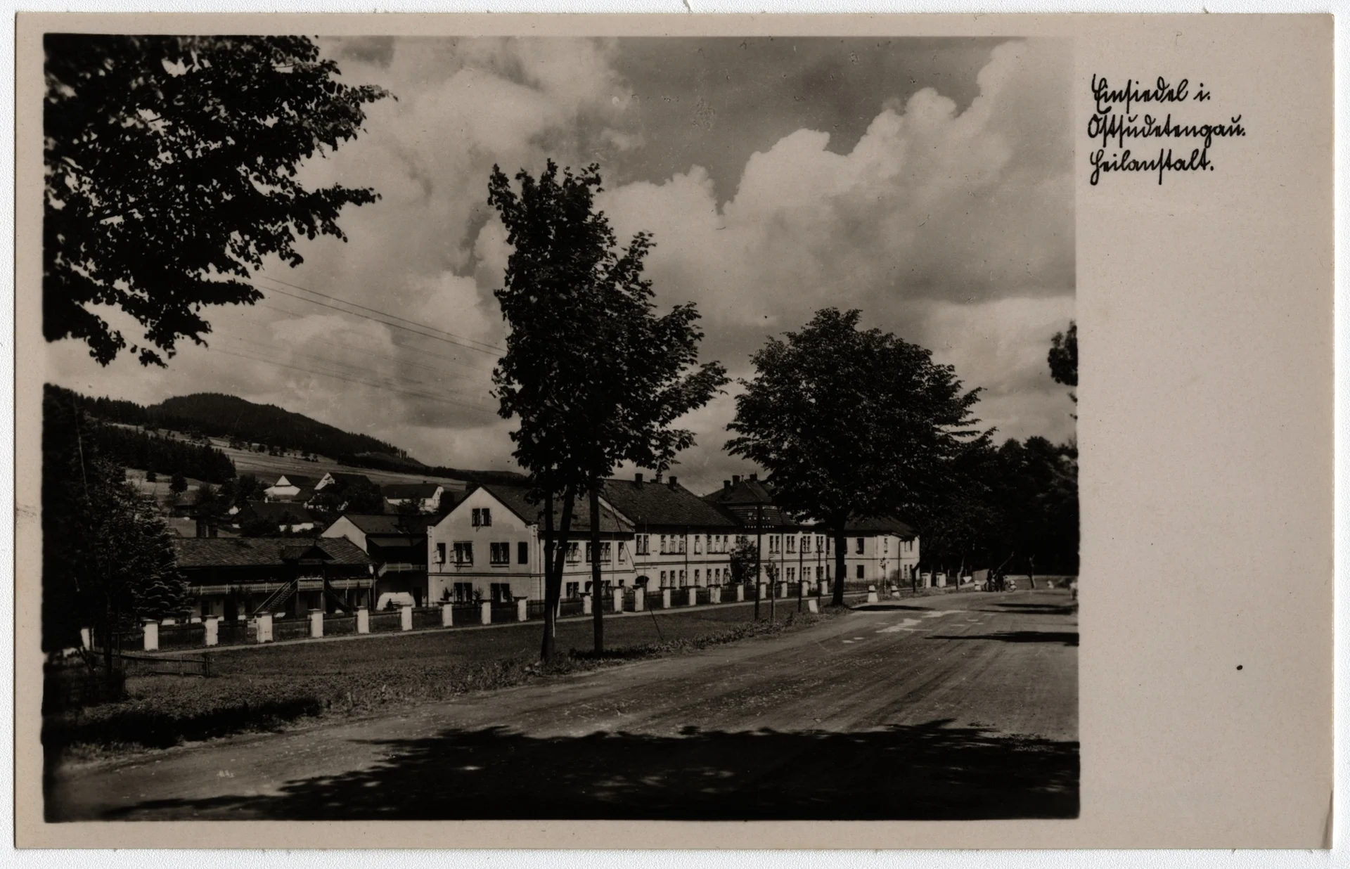 Náhledový obrázek předmětu Mnichov u Vrbna p. P. na historické pohlednici
