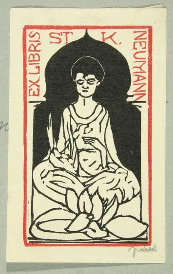Náhledový obrázek předmětu Exlibris Stanislava Kostky Neumanna