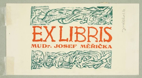 Náhledový obrázek předmětu Exlibris Josefa Měřičky