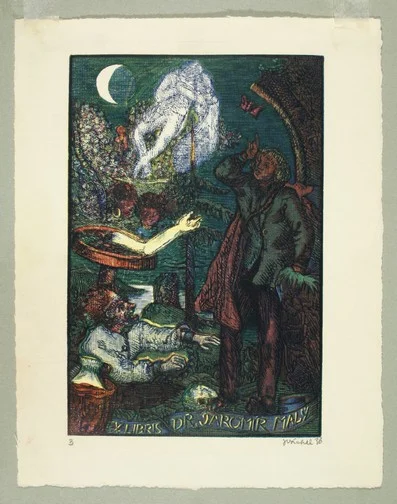 Náhledový obrázek předmětu Exlibris Jaromíra Malého
