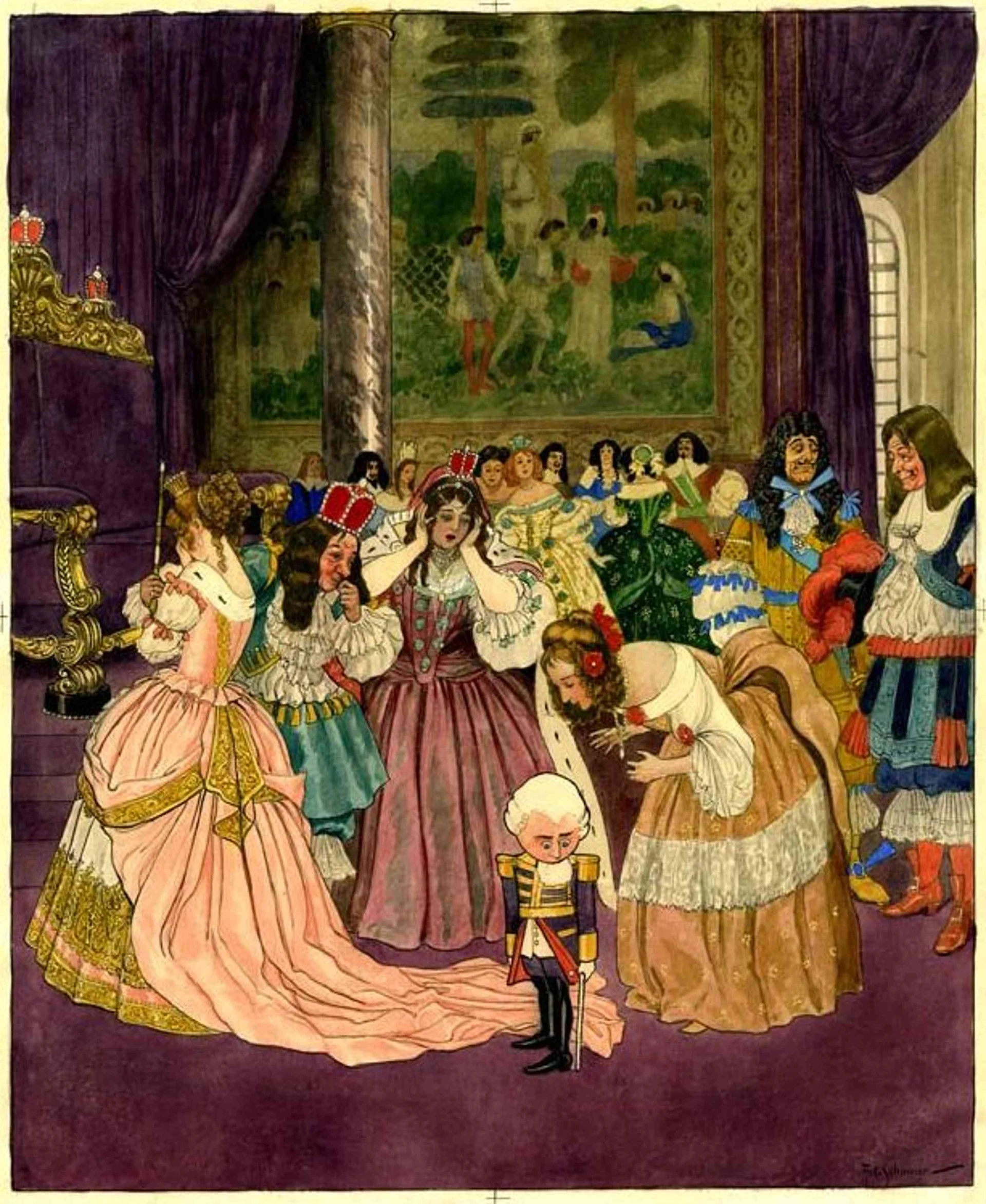Náhledový obrázek předmětu Ilustrace - Louskáček