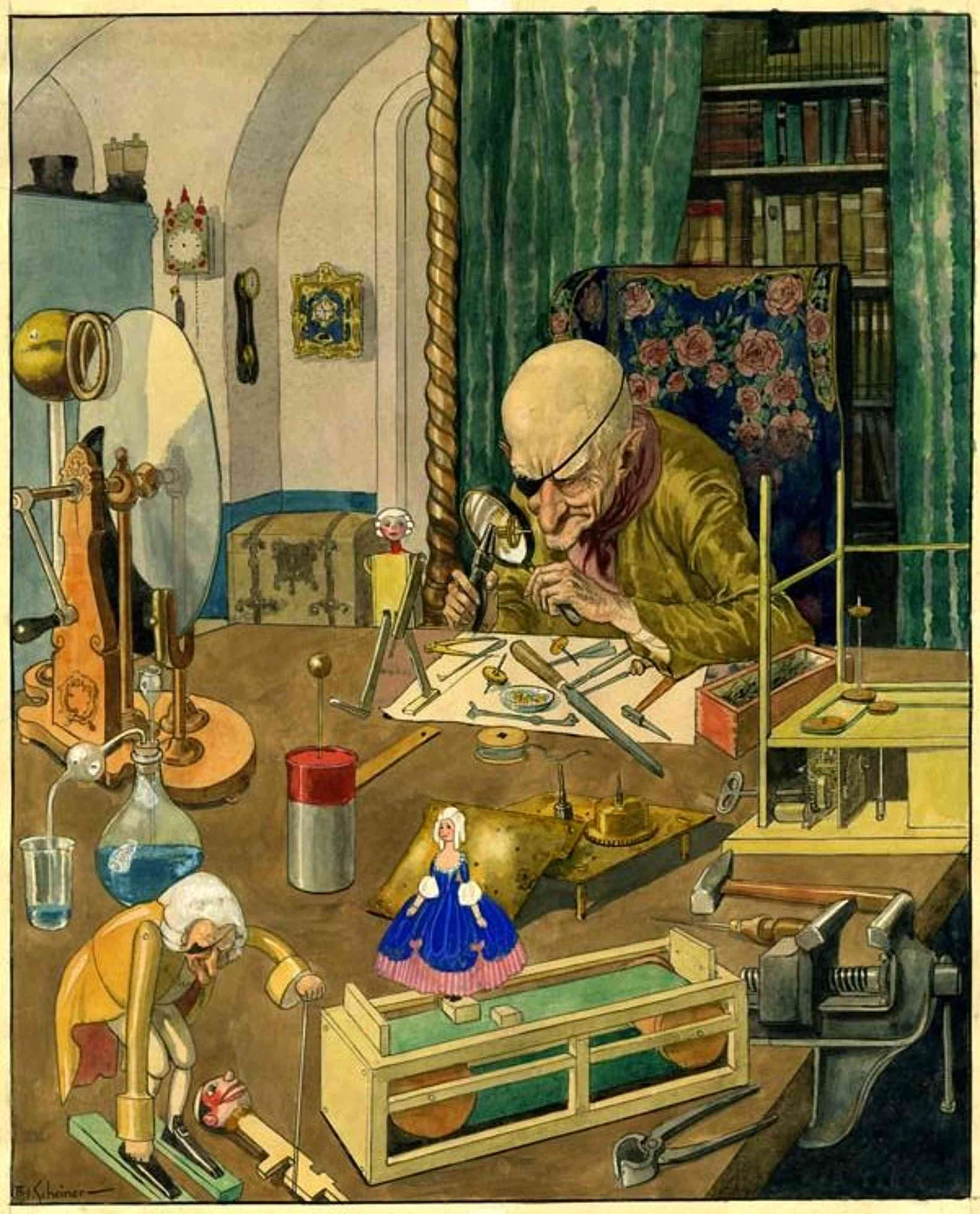 Náhledový obrázek předmětu Ilustrace - Louskáček