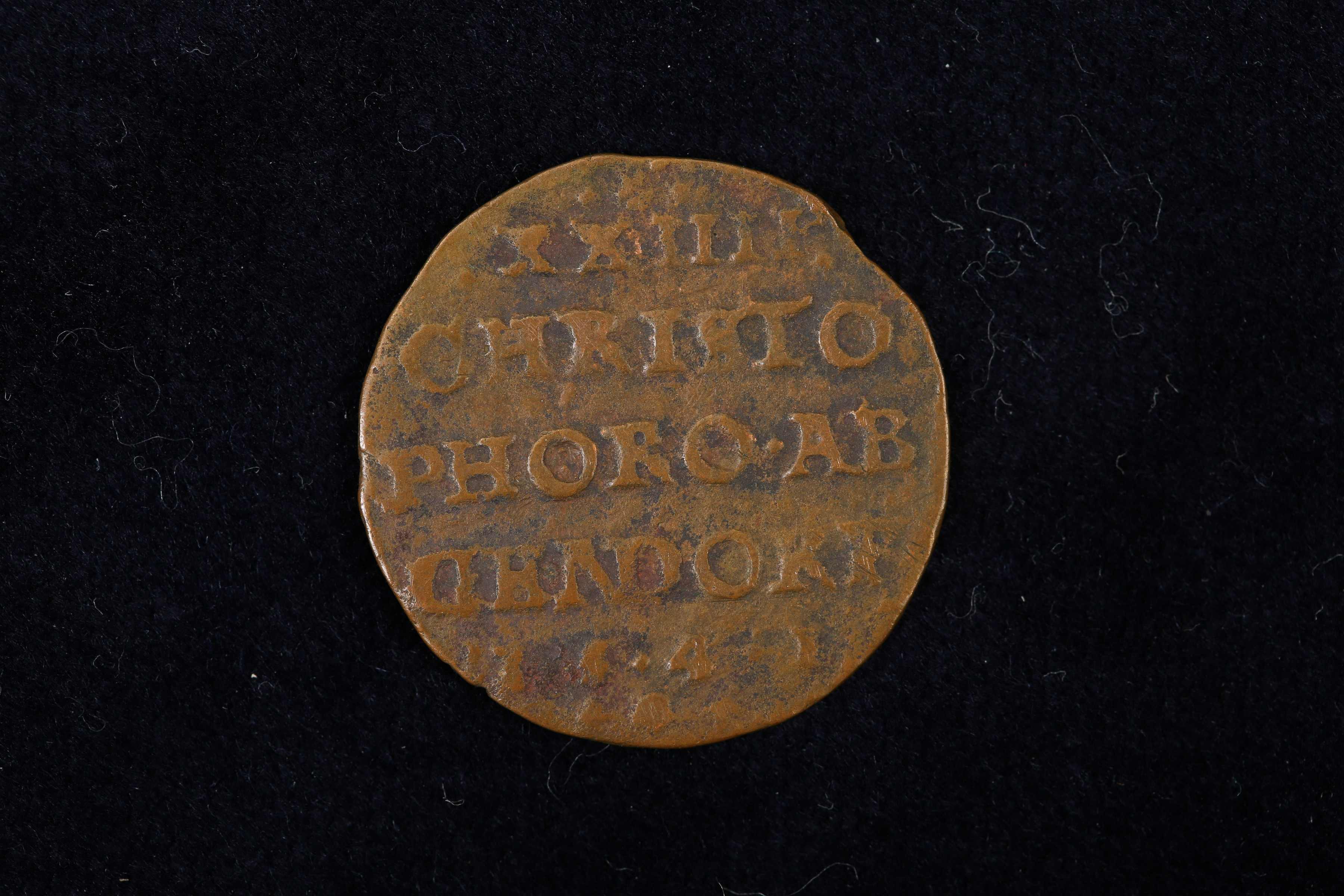 Náhledový obrázek Větší mince Kryštofa Gendorfa z r. 1541 (typ III) - 2