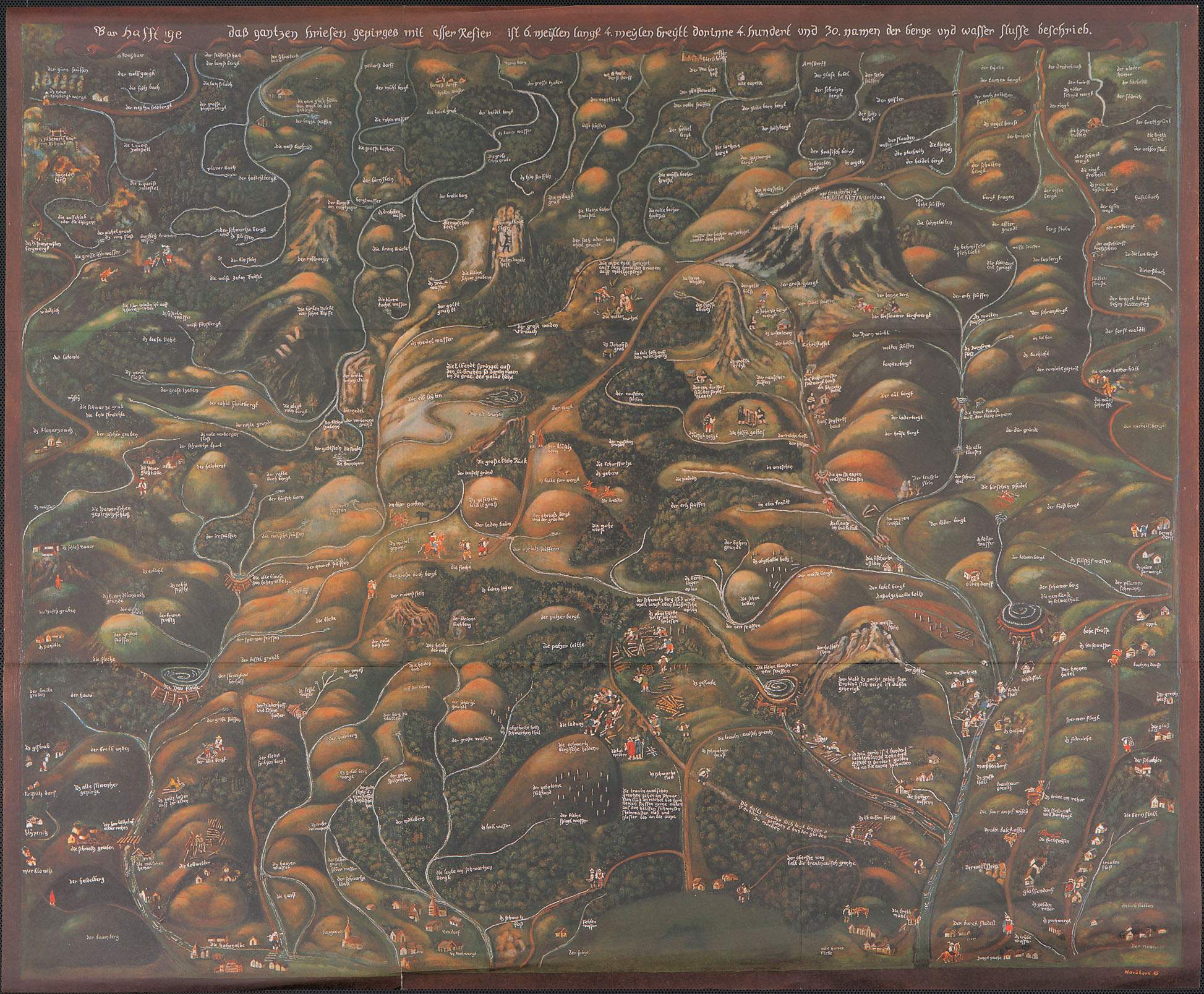 Náhledový obrázek Hüttelova mapa - 1