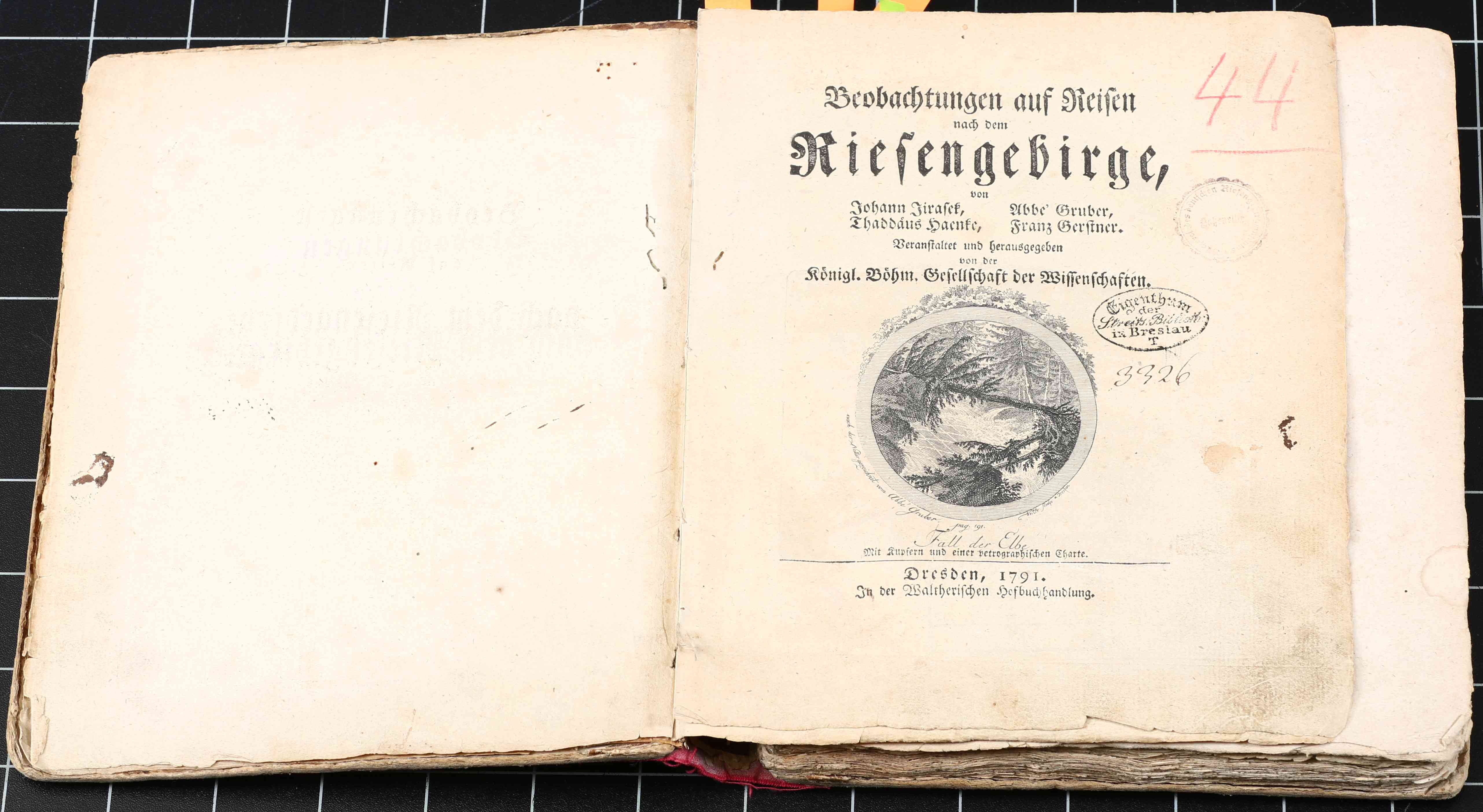 Náhledový obrázek Beobachtungen auf Reisen nach dem Riesengebirge - 1
