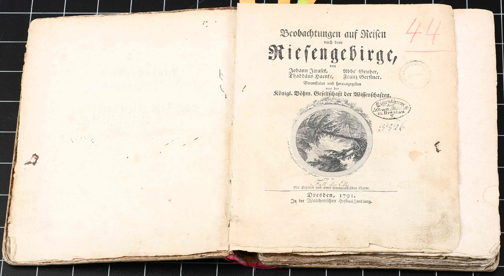 Náhledový obrázek předmětu Beobachtungen auf Reisen nach dem Riesengebirge