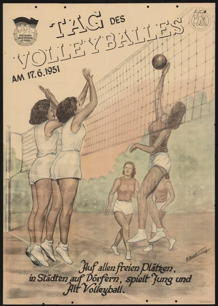 Náhledový obrázek předmětu Tag des Volleyballes am 17. 6. 1951