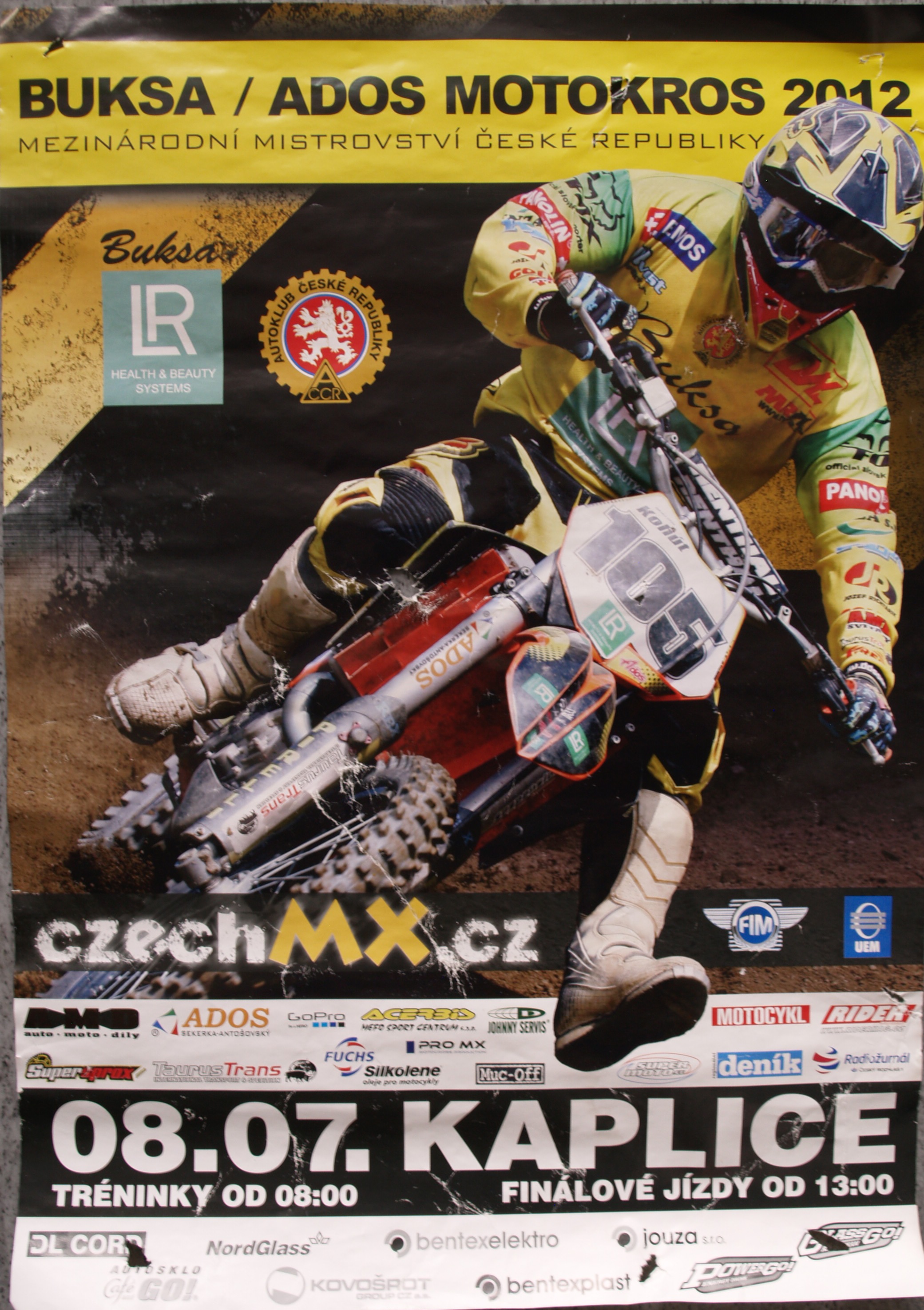 Náhledový obrázek Mezinárodní mistrovství ČR v motokrosu - 1