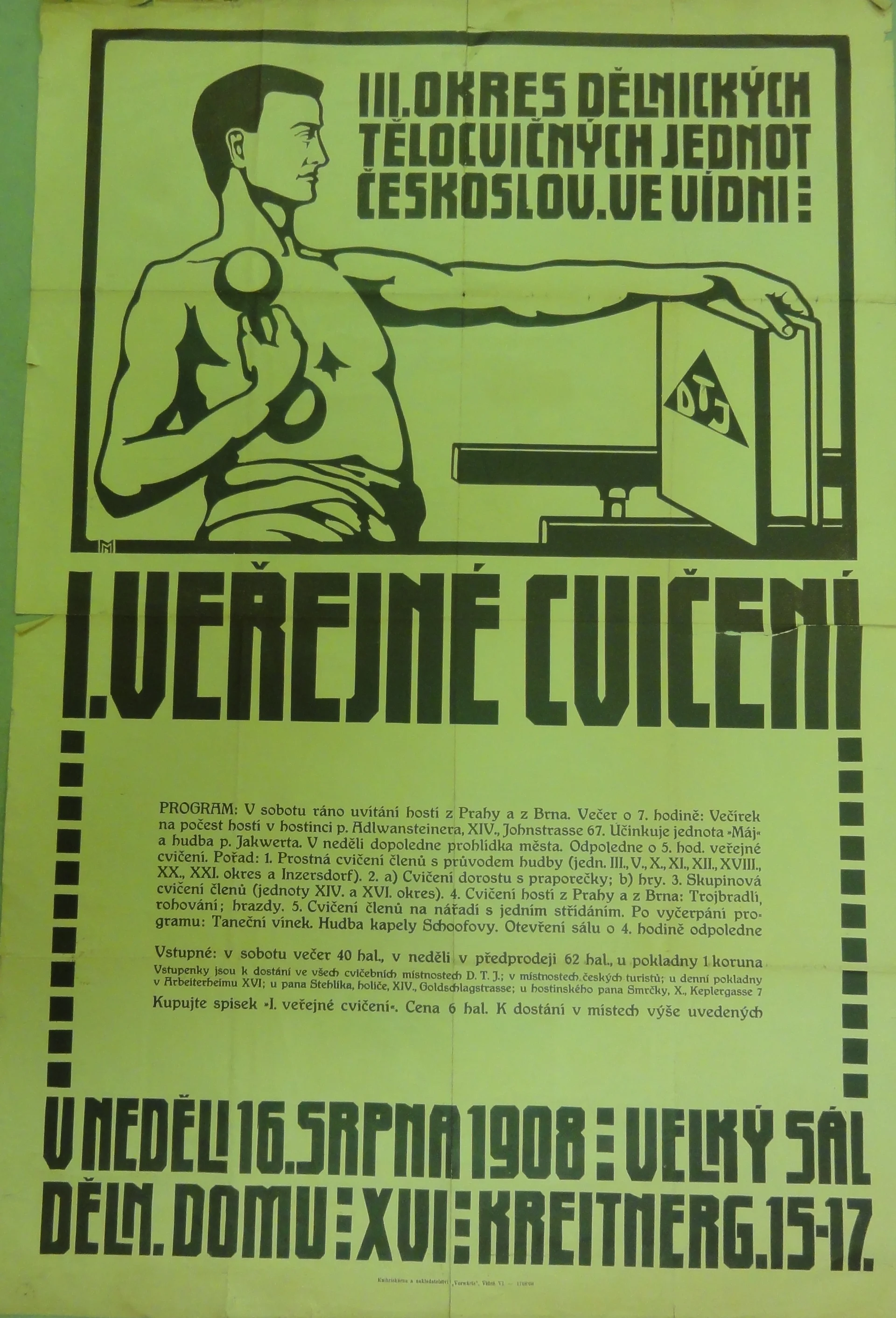 Náhledový obrázek předmětu I. Veřejné cvičení. III. Okres DTJ ve Vídni