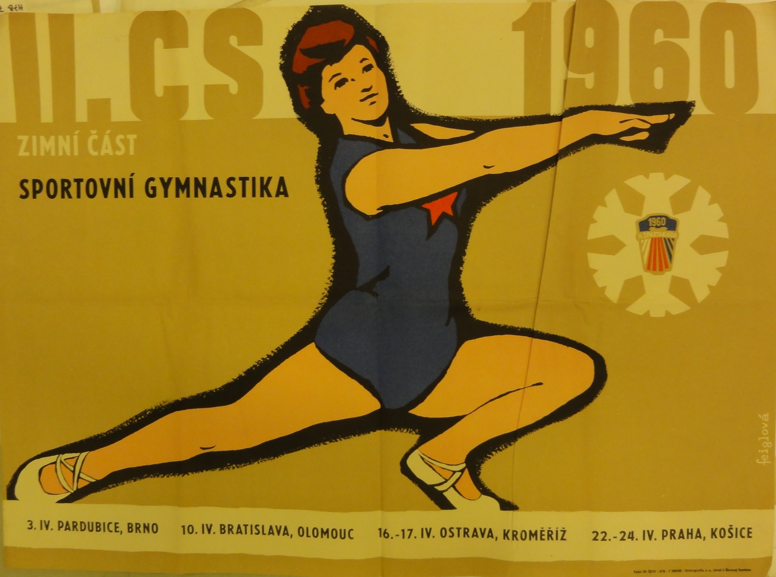 Náhledový obrázek Československá spartakiáda 1960 - 1