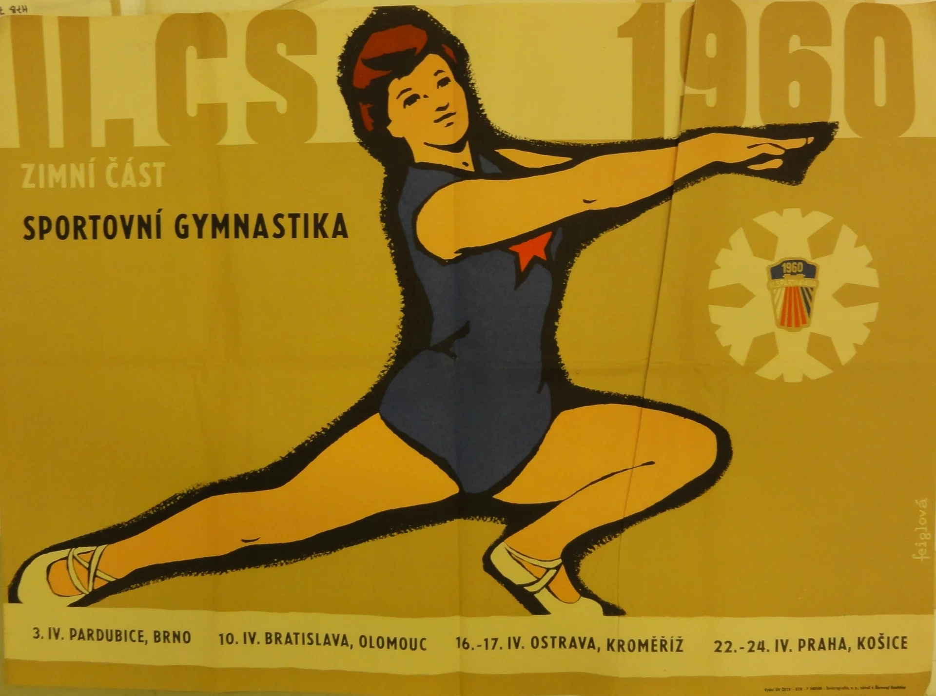 Náhledový obrázek předmětu Československá spartakiáda 1960