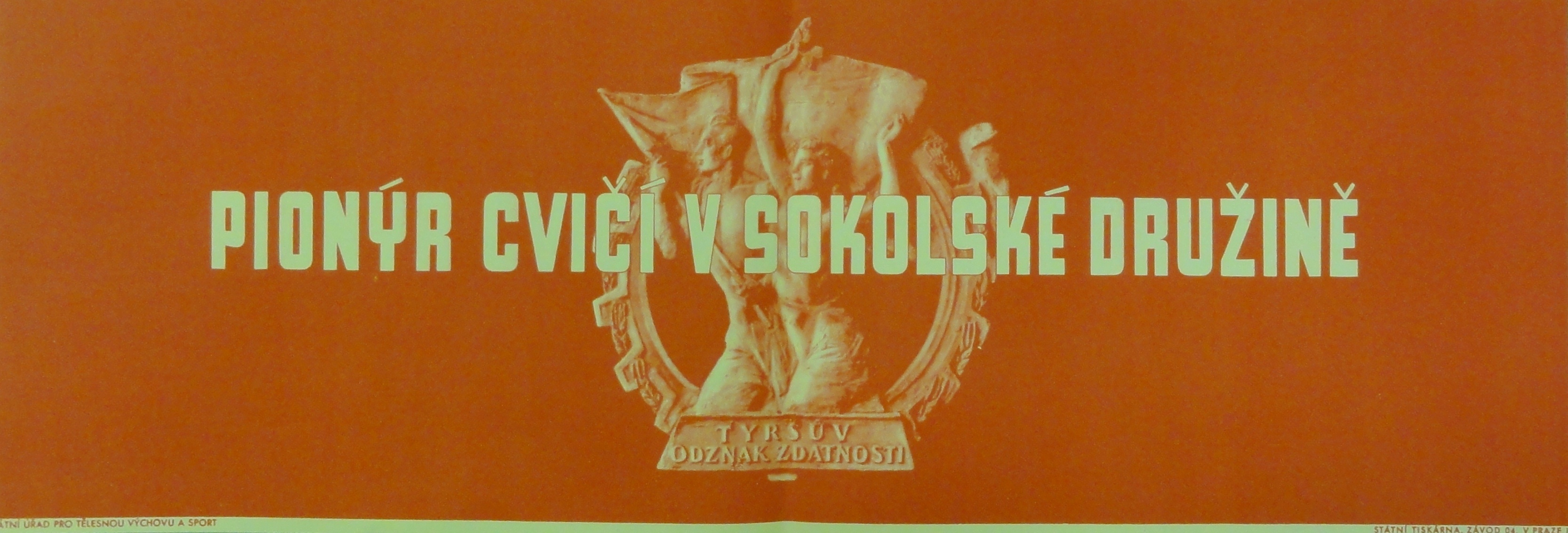 Náhledový obrázek Pionýr cvičí v sokolské družině - 1