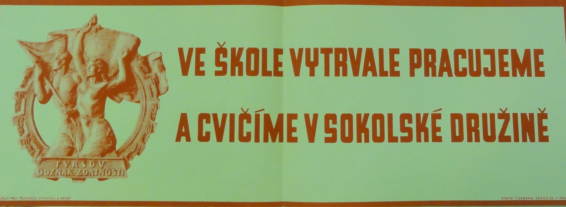 Náhledový obrázek předmětu Ve škole vytrvale pracujeme a cvičíme v sokolské družíně
