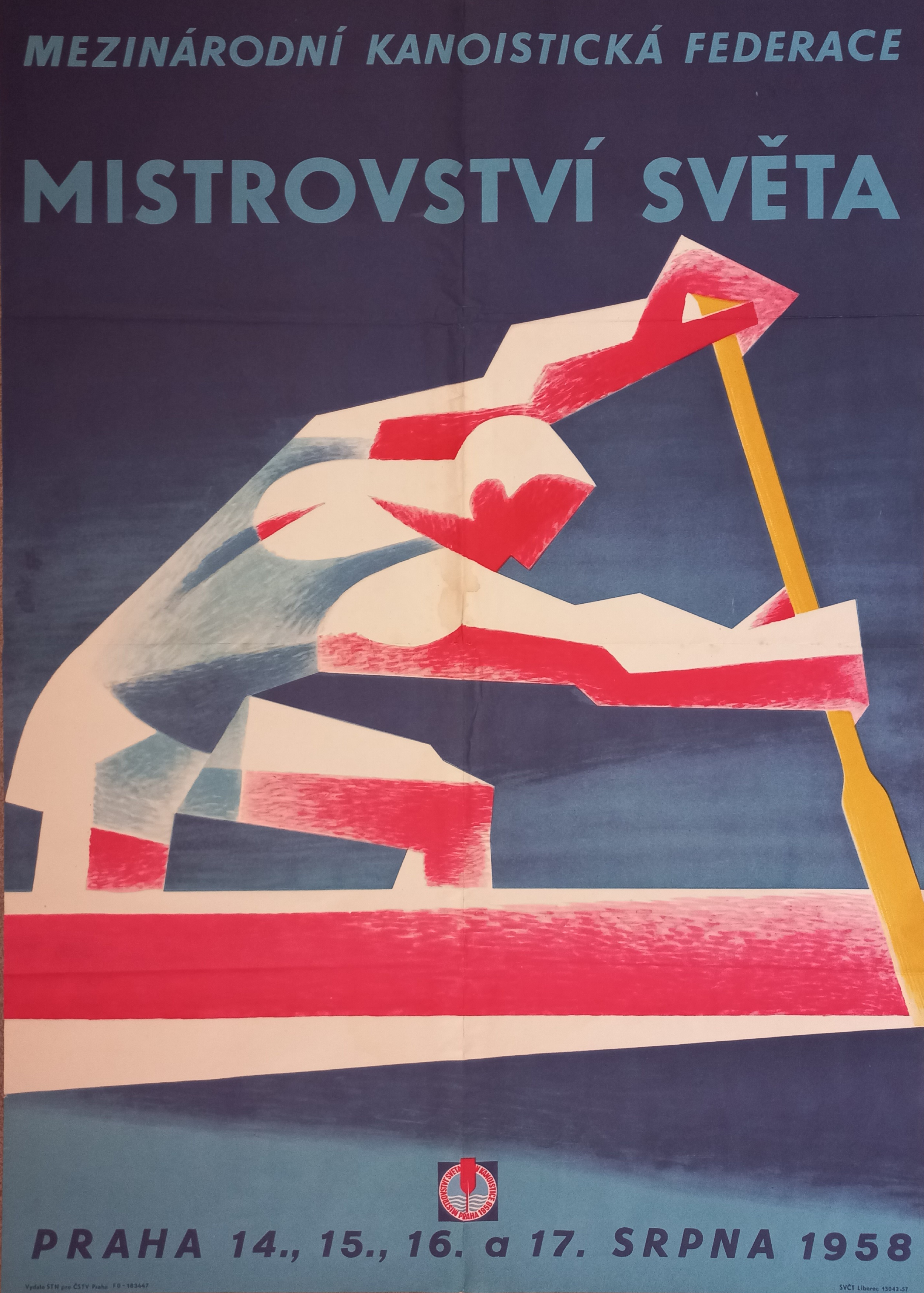 Náhledový obrázek Mistrovství světa v kanoistice. Praha 1958 - 1