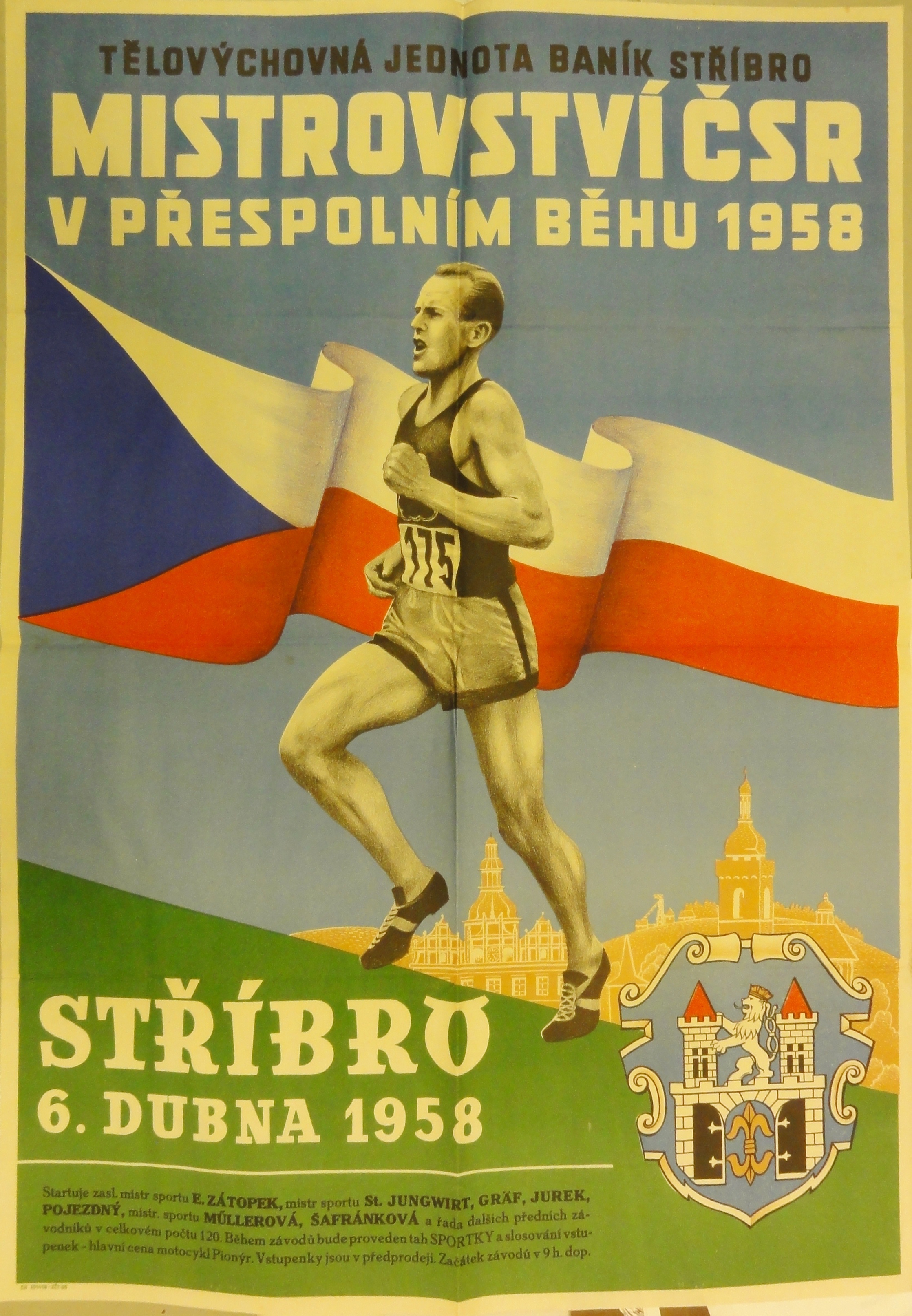 Náhledový obrázek Mistrovství ČSR v přespolním běhu - 1