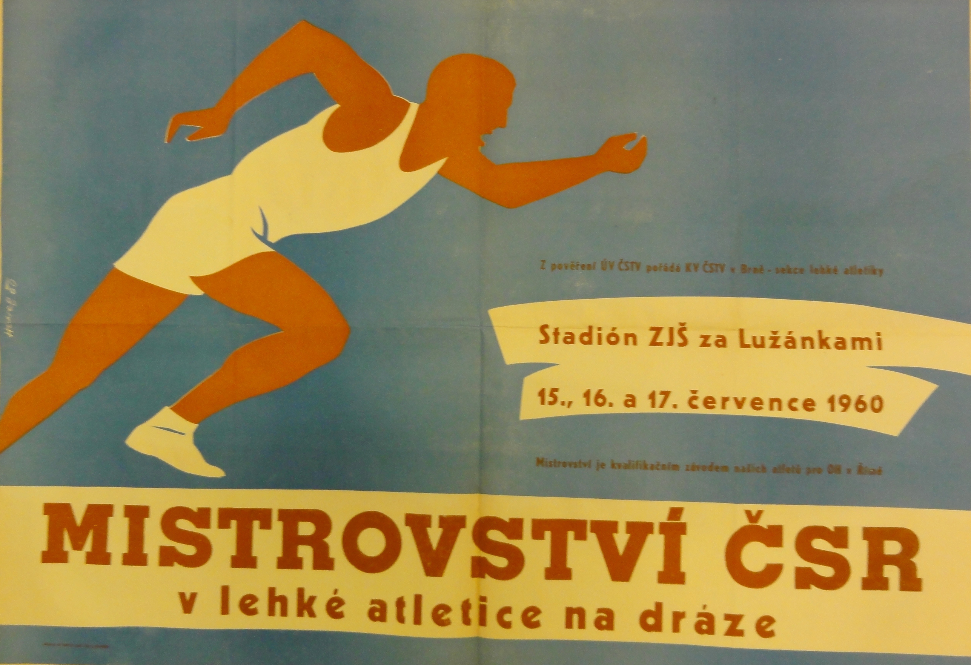 Náhledový obrázek Mistrovství ČSR v lehké atletice na dráze - 1