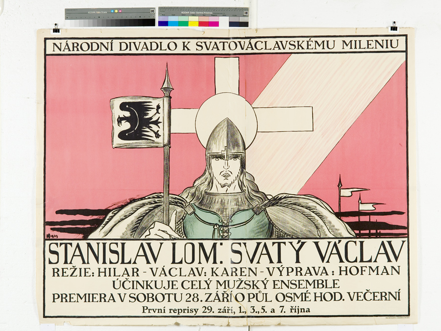 Náhledový obrázek Stanislav Lom: Sv. Václav - Národní divadlo k Svatováclavskému mileniu 1929 - 1
