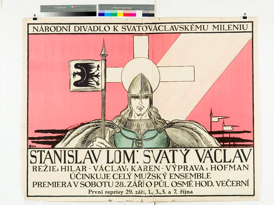 Obrázek Stanislav Lom: Sv. Václav - Národní divadlo k Svatováclavskému mileniu 1929