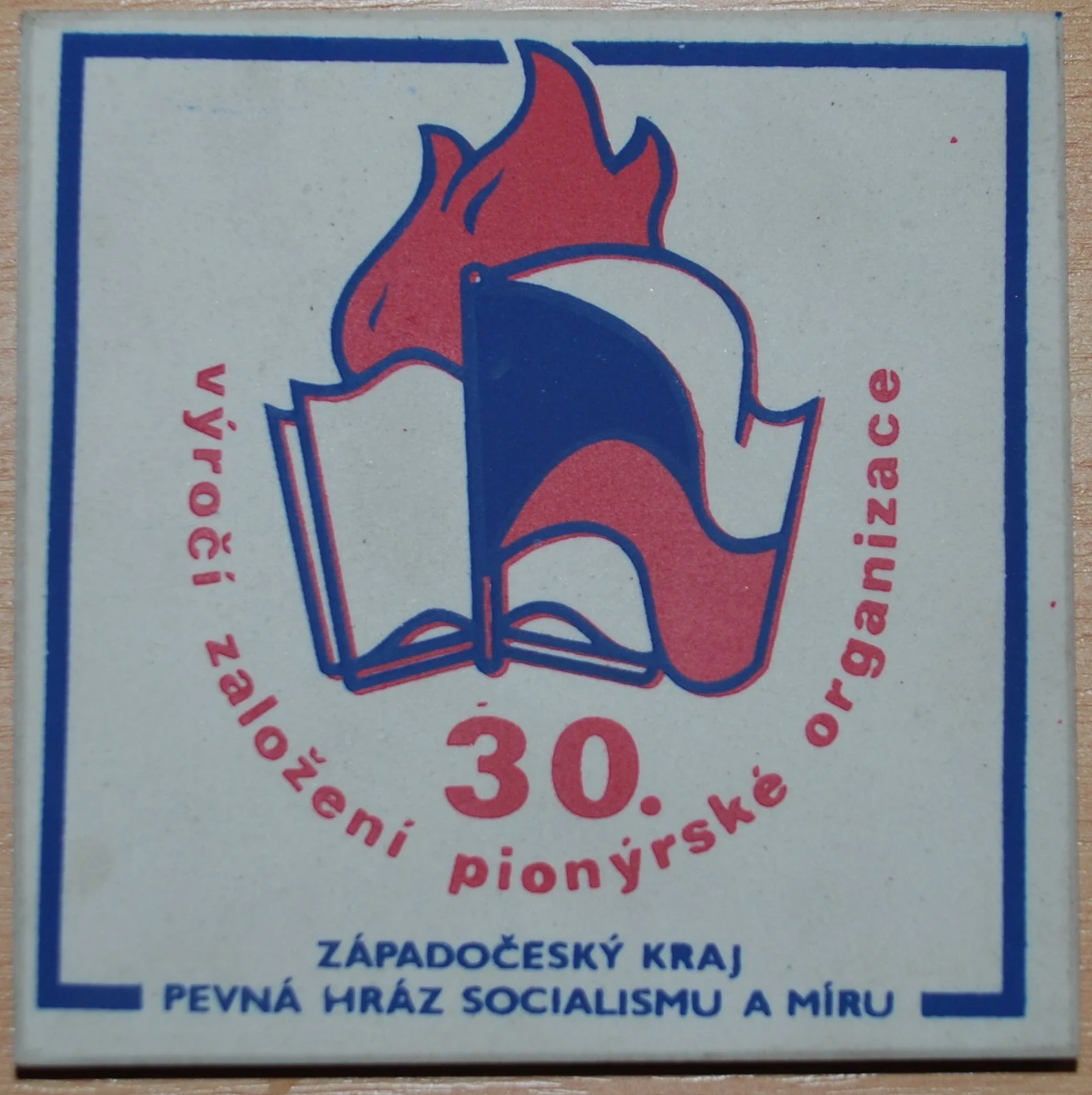 Náhledový obrázek předmětu Kachel k výročí Pionýrské organizace