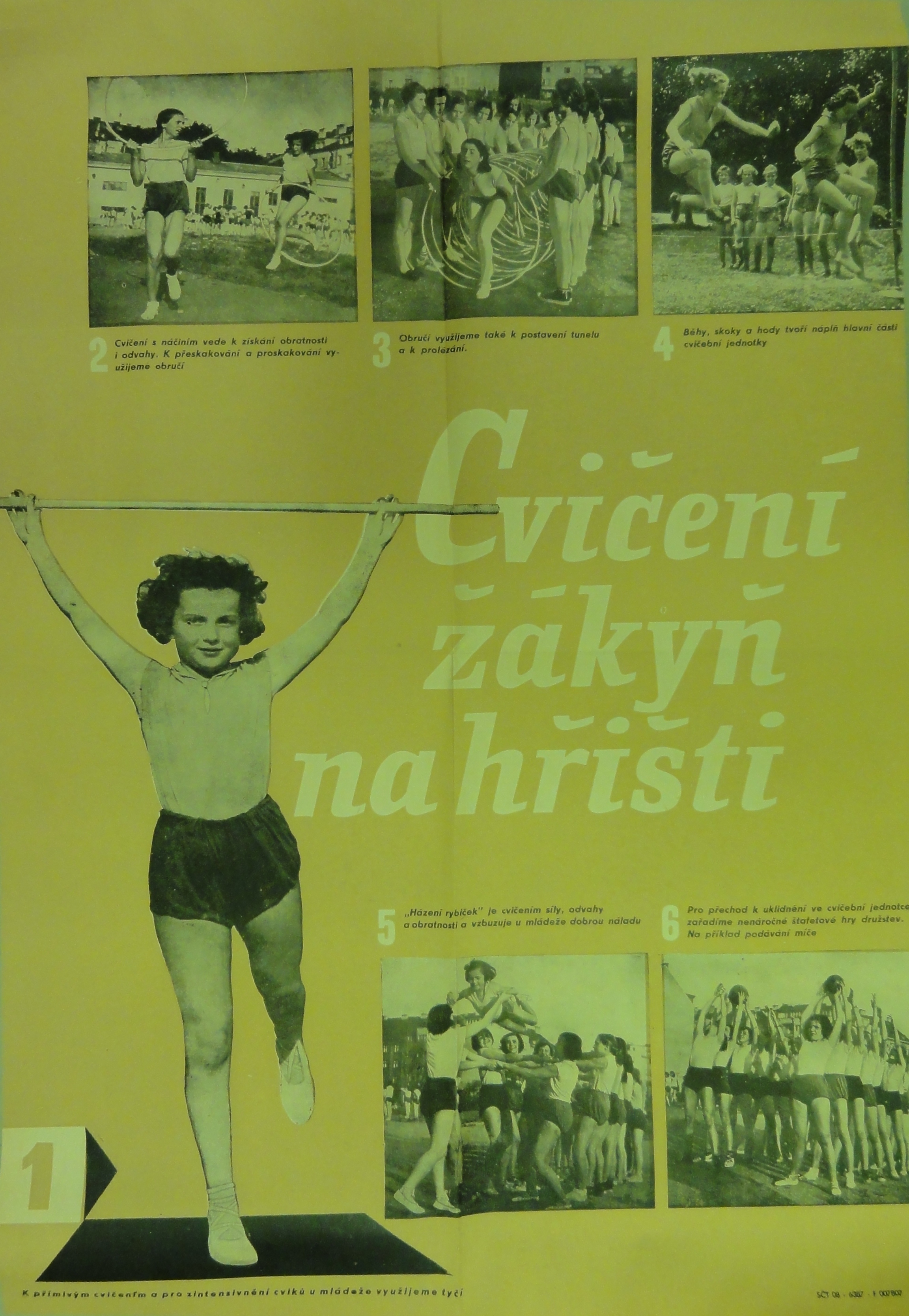 Náhledový obrázek Cvičení žákyň na hřišti - 1