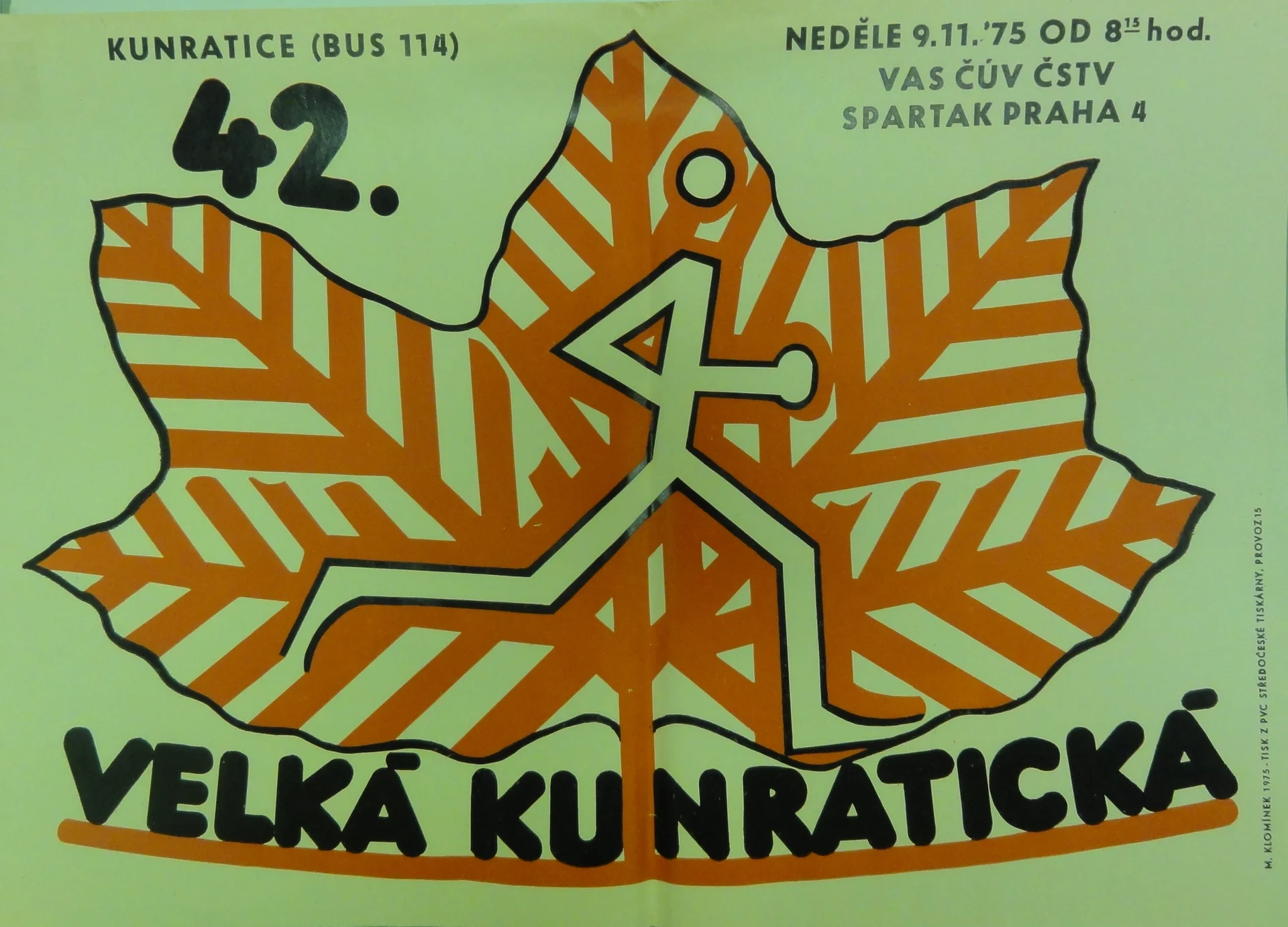 Náhledový obrázek předmětu Velká Kunratická. 42. ročník
