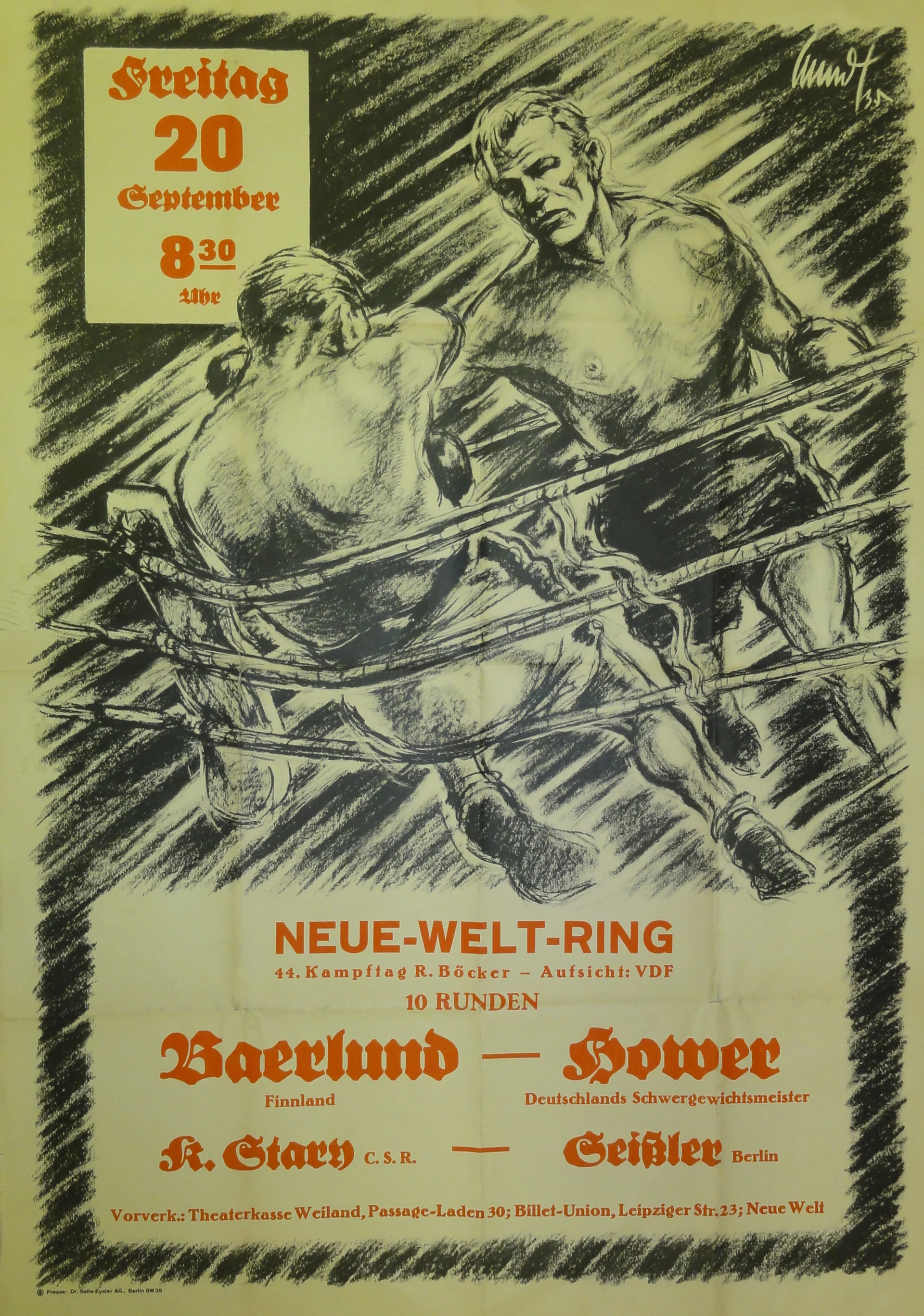 Náhledový obrázek předmětu Neue-Welt-Ring. Das Programm