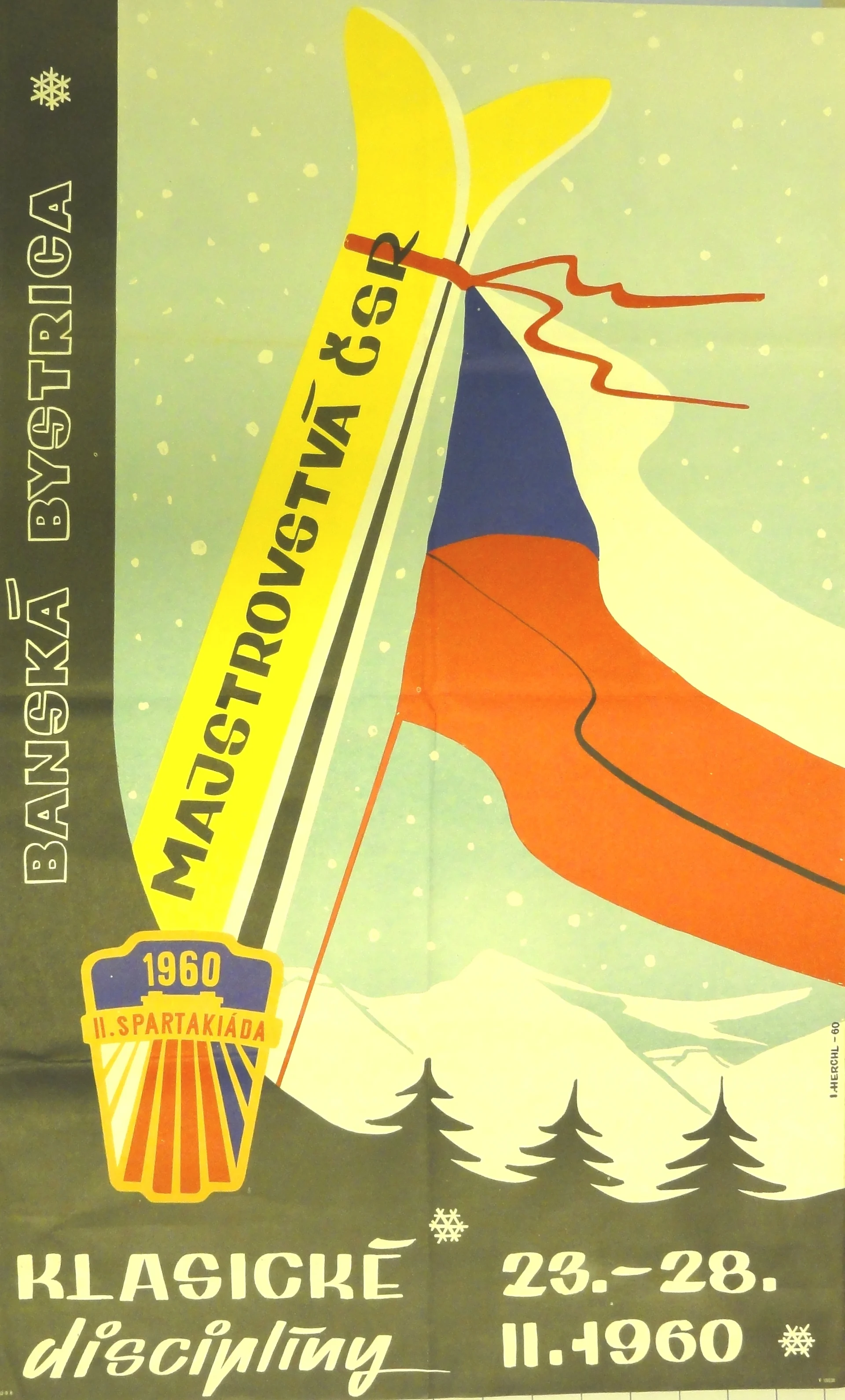 Náhledový obrázek předmětu Majstrovstvá ČSR. Klasické disciplíny. Banská Bystrica 1960