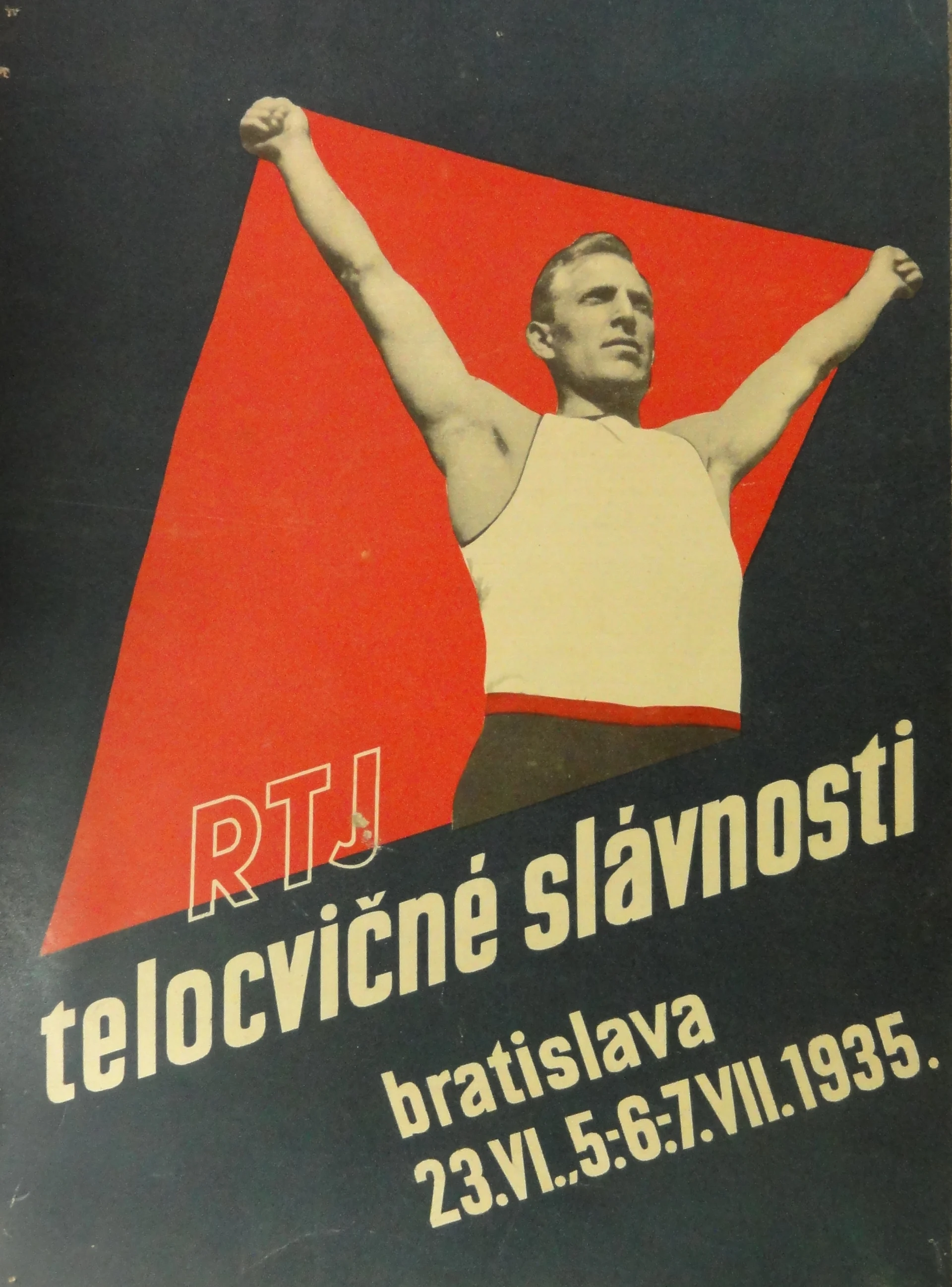 Náhledový obrázek předmětu RTJ. Telocvičné slávnosti. Bratislava 1935