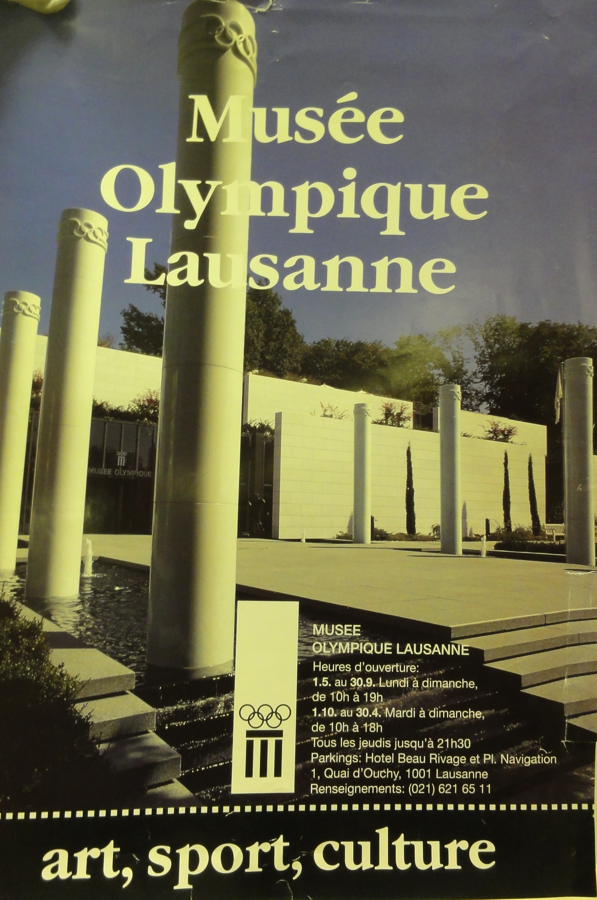 Náhledový obrázek Museé Olympique Laussanne - 1