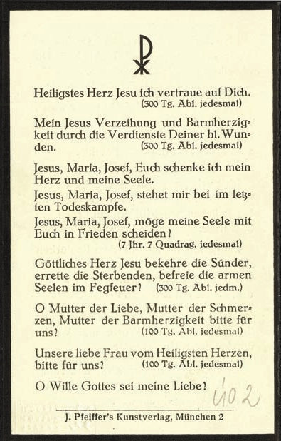 Náhledový obrázek Zbožná vzpomínka - Almeida, Marie Gräfin d´(geb. Prinzessin zu Hohenlohe-Langenburg) - 3